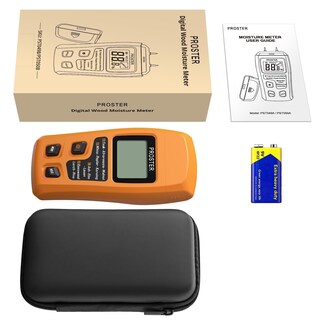 Foto 6 | Medidor De Humedad Proster Wood Detector De Humedad Digital Tipo Pin - Venta Internacional.