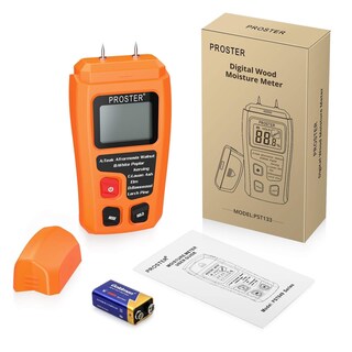 Foto 7 | Medidor De Humedad Proster Wood Detector De Humedad Digital Tipo Pin - Venta Internacional.
