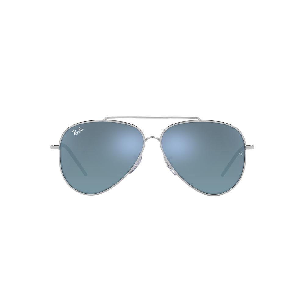 Foto 2 pulgar | Lentes de Sol Aviator Reverse Azul Claro Ray-ban