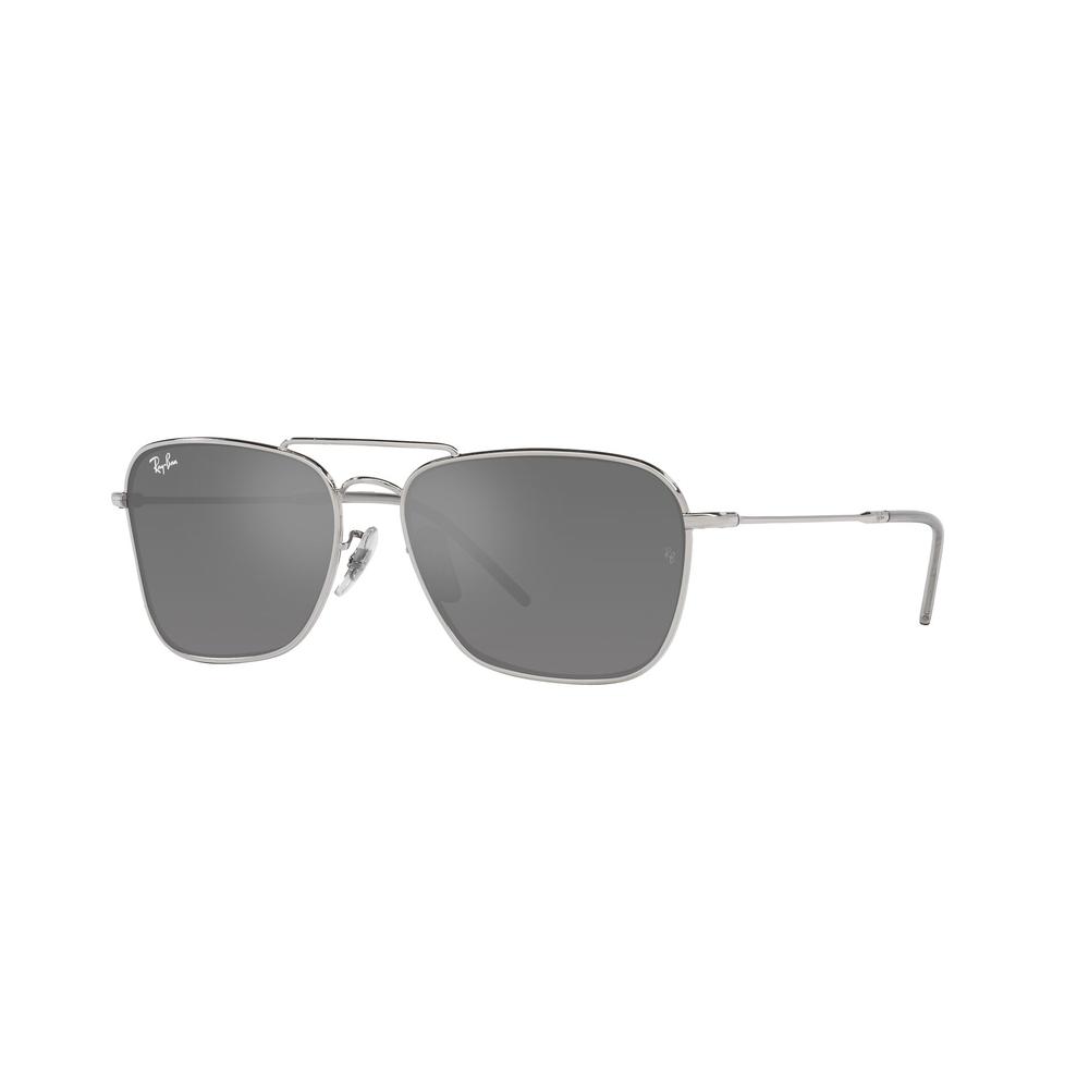 Foto 3 pulgar | Lentes De Sol Caravan Reverse Plateado Ray-Ban