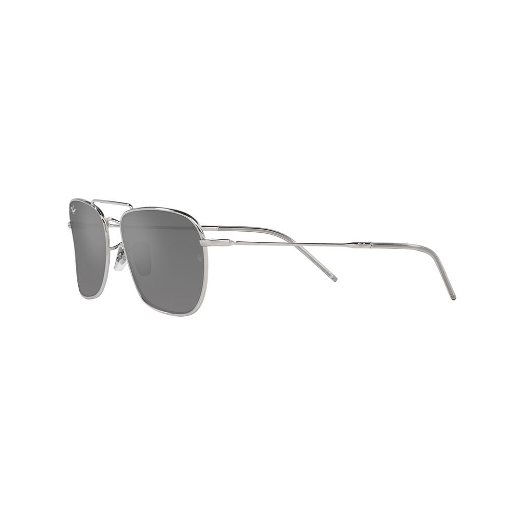 Foto 4 pulgar | Lentes De Sol Caravan Reverse Plateado Ray-Ban