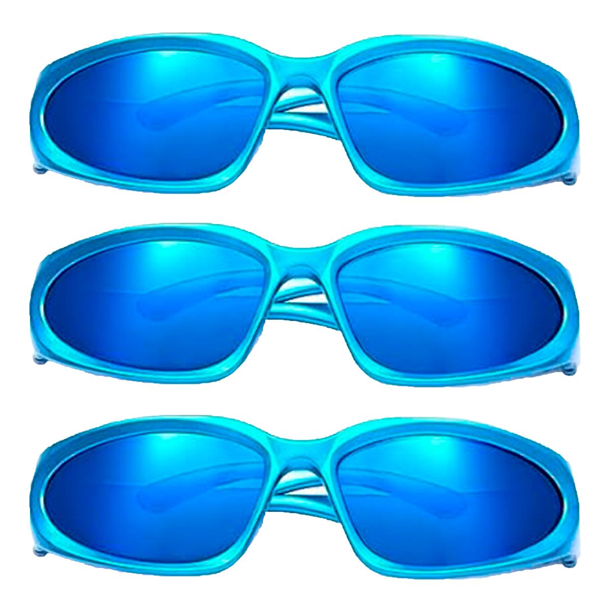 Gafas Para Sol Unisex Ventdepot Mxifh-003 3 Piezas Azul