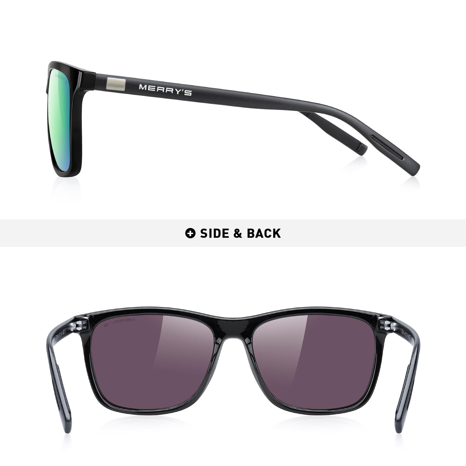 Foto 5 pulgar | Gafas De Sol Merry's Unisex De Aluminio Polarizado S8286 - Venta Internacional.