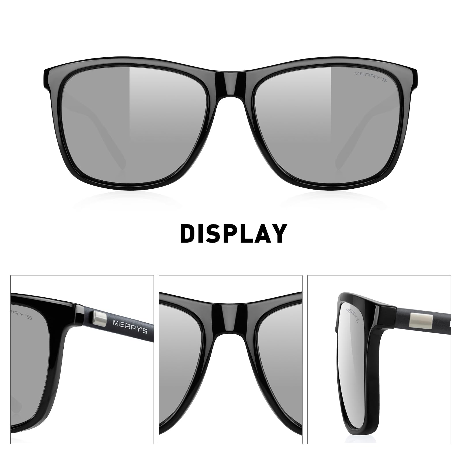 Foto 3 | Gafas De Sol Merry's Unisex De Aluminio Polarizado S8286 - Venta Internacional.