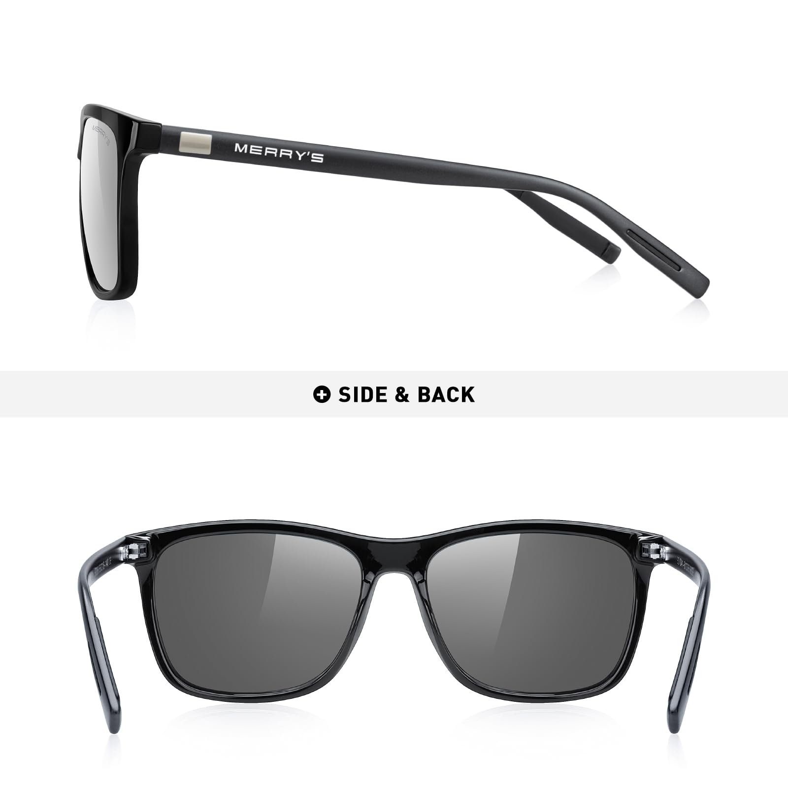 Foto 5 pulgar | Gafas De Sol Merry's Unisex De Aluminio Polarizado S8286 - Venta Internacional.