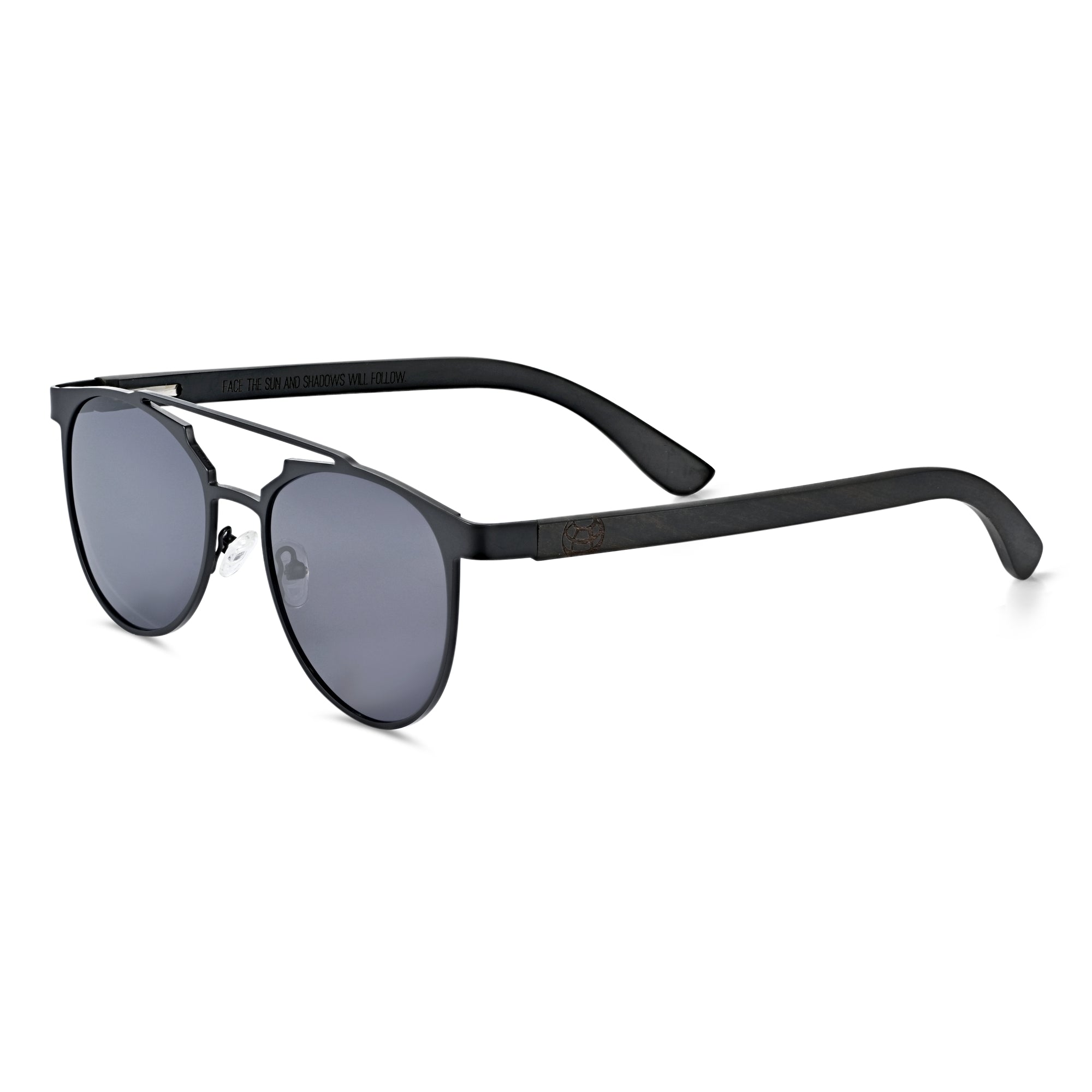 Foto 8 pulgar | Gafas De Sol Earth Wood Positano Polarizadas Marrón Oscuro/negro - Venta Internacional.