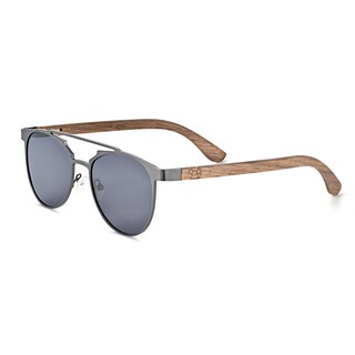Foto 2 | Gafas De Sol Earth Wood Positano Polarizadas Zebra/marrón - Venta Internacional.