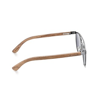 Foto 4 | Gafas De Sol Earth Wood Positano Polarizadas Zebra/marrón - Venta Internacional.