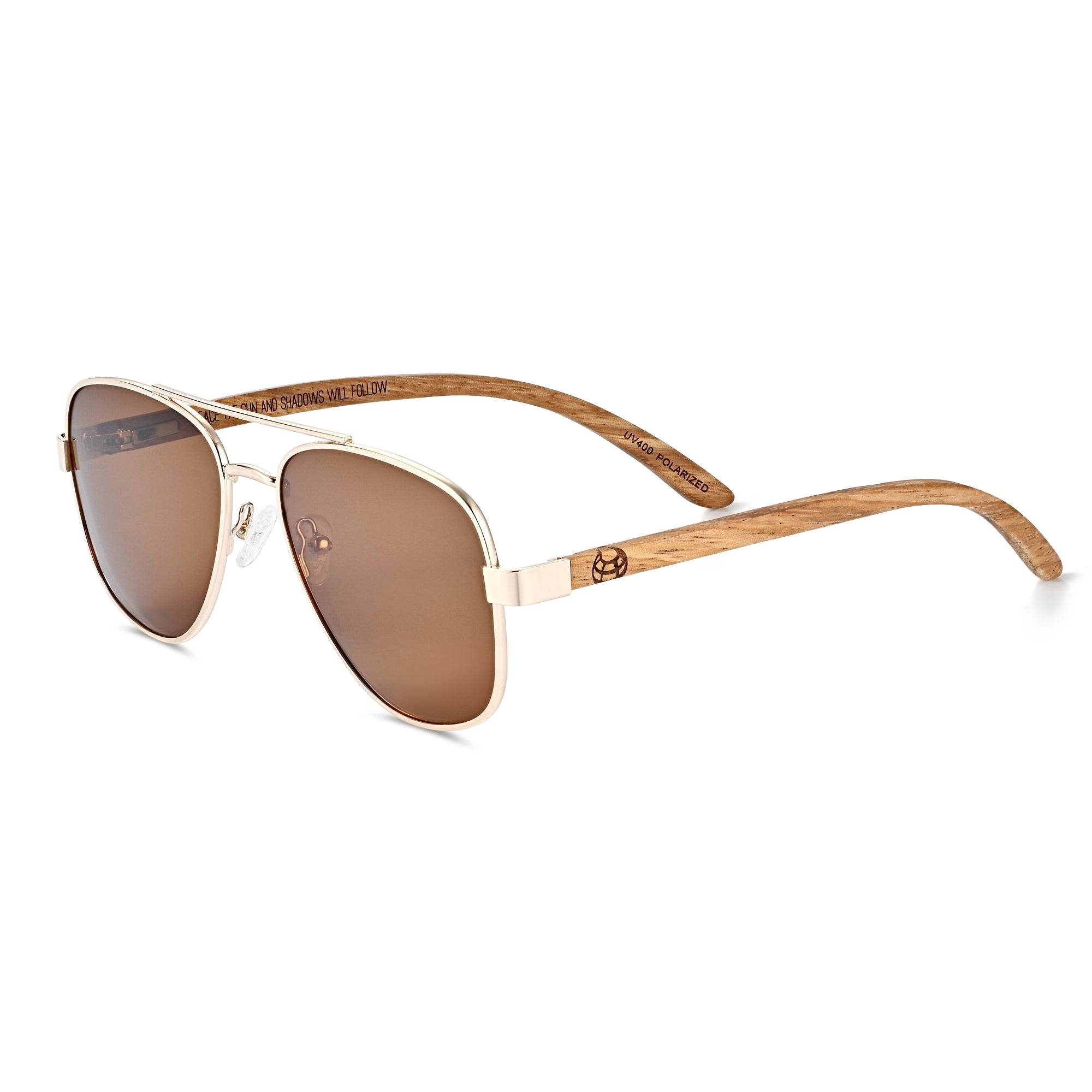 Foto 2 pulgar | Gafas De Sol Earth Wood Kotor Polarized Zebra/brown - Venta Internacional.