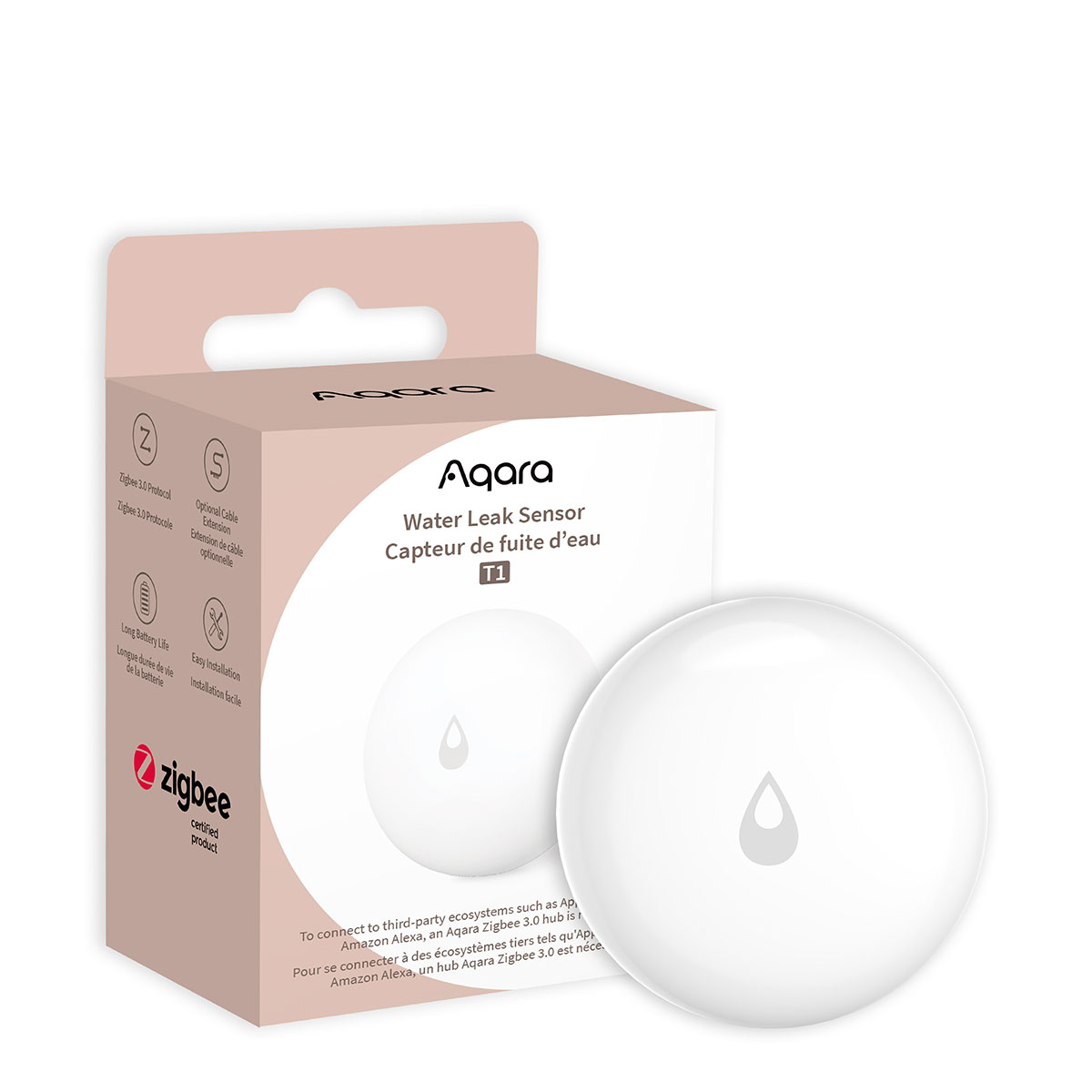 Foto 1 | Sensor de Fugas de Agua T1 Aqara WL-S02D Blanco