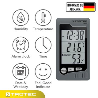 Foto 3 | Reloj con Estación Climática Temperatura Humedad Hora Fecha