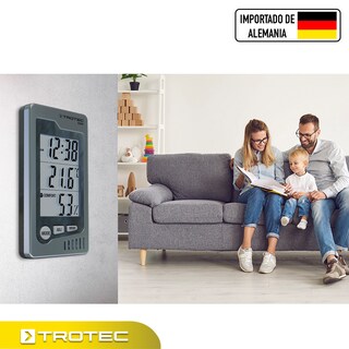 Foto 4 | Reloj con Estación Climática Temperatura Humedad Hora Fecha