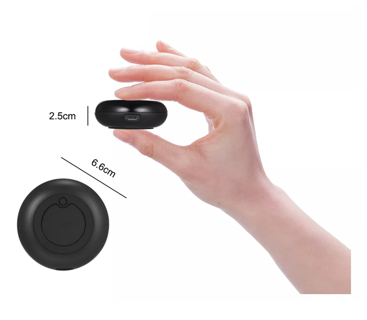 Foto 2 | Controlador Remoto Wi-fi 2.4ghz Infrarrojo Para Alexa Google Negro