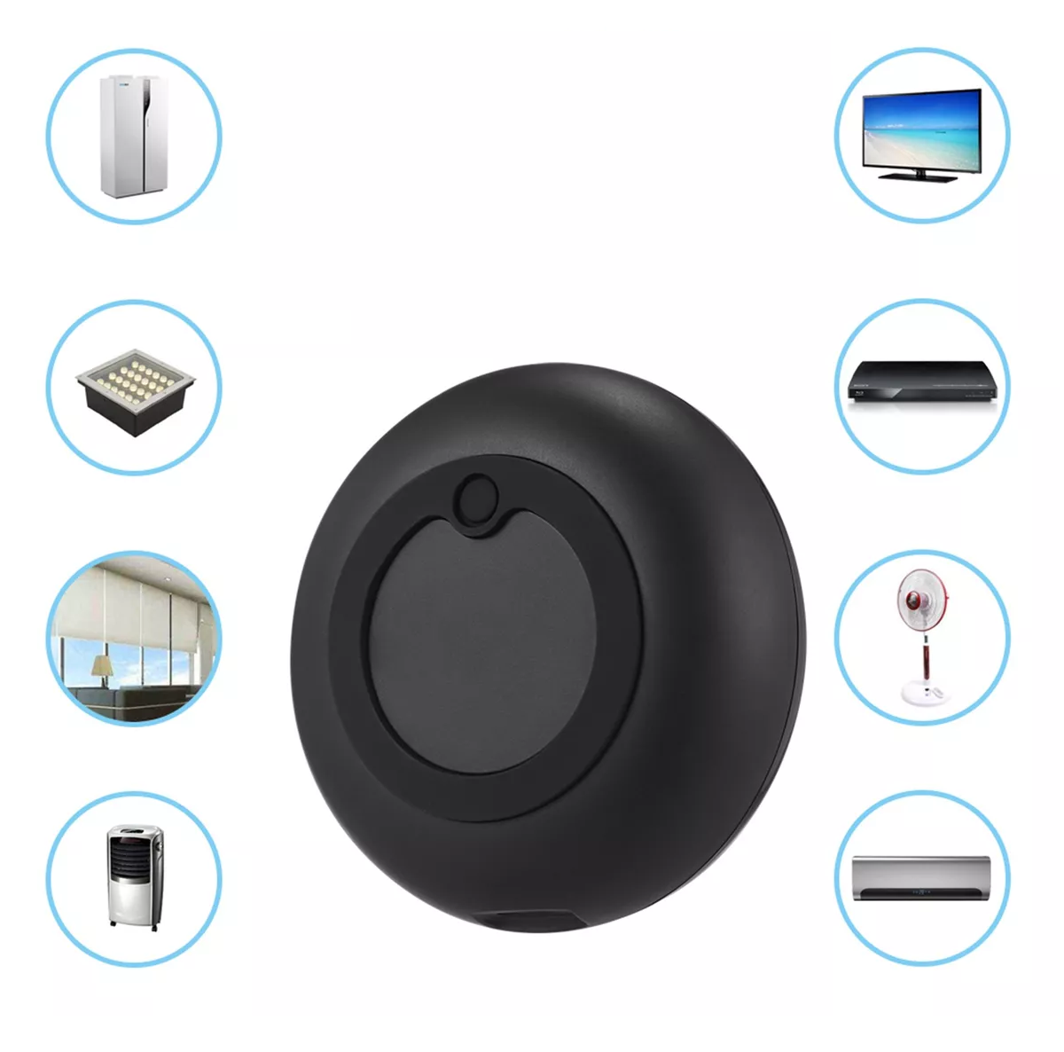 Foto 5 | Controlador Remoto Wi-fi 2.4ghz Infrarrojo Para Alexa Google Negro