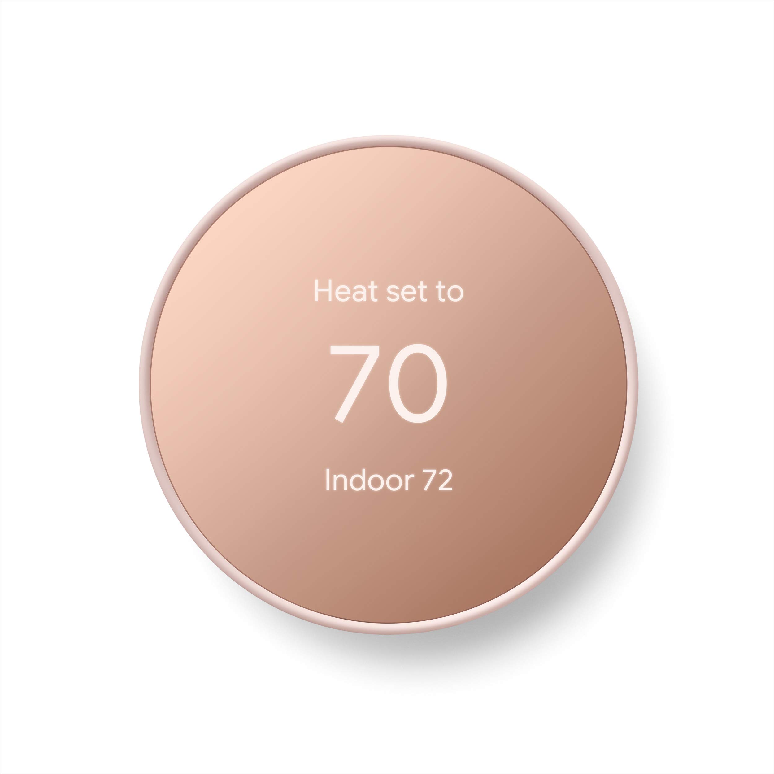 Foto 2 pulgar | Termostato Inteligente Google Nest Programable Wifi Color Arena - Venta Internacional.