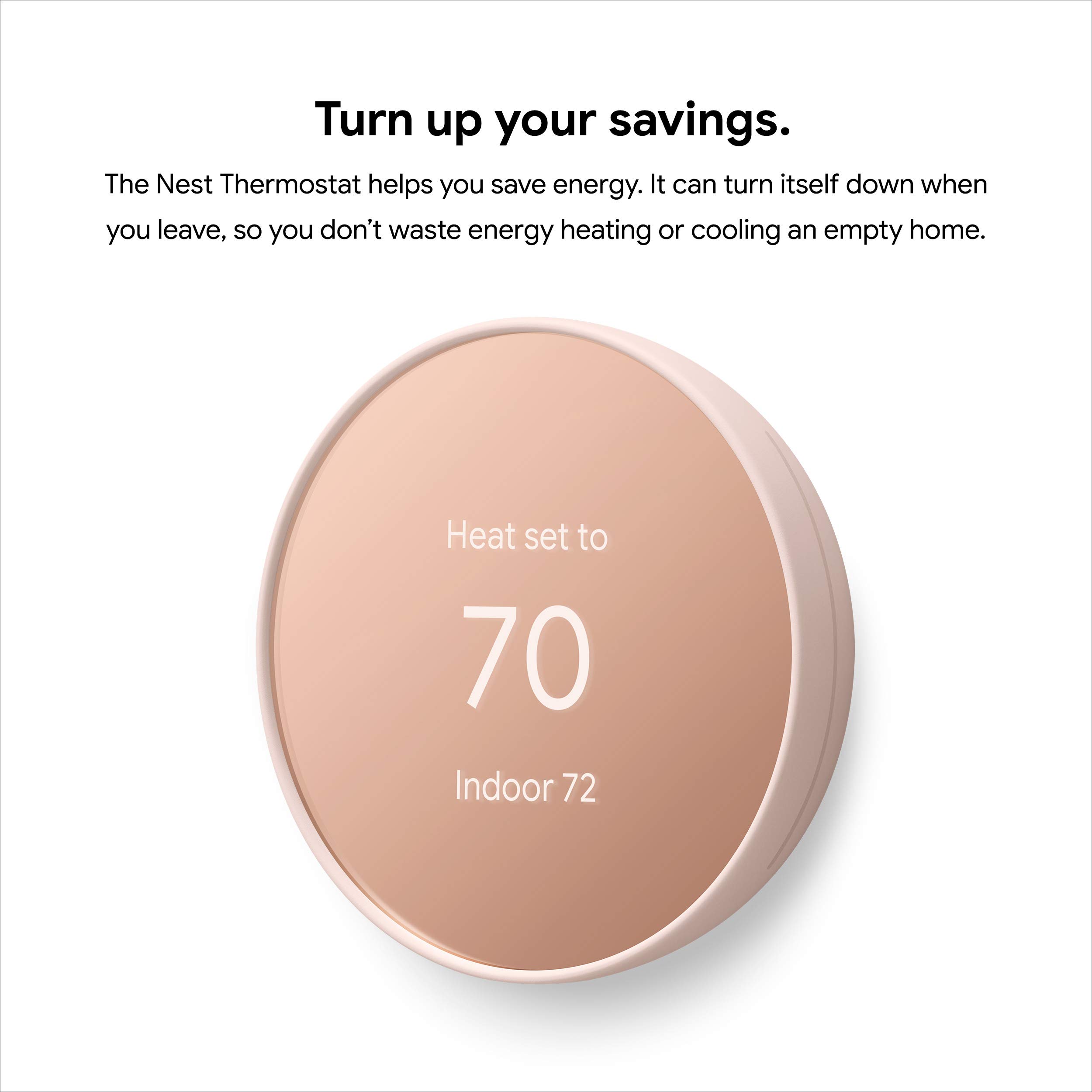 Foto 2 | Termostato Inteligente Google Nest Programable Wifi Color Arena - Venta Internacional.
