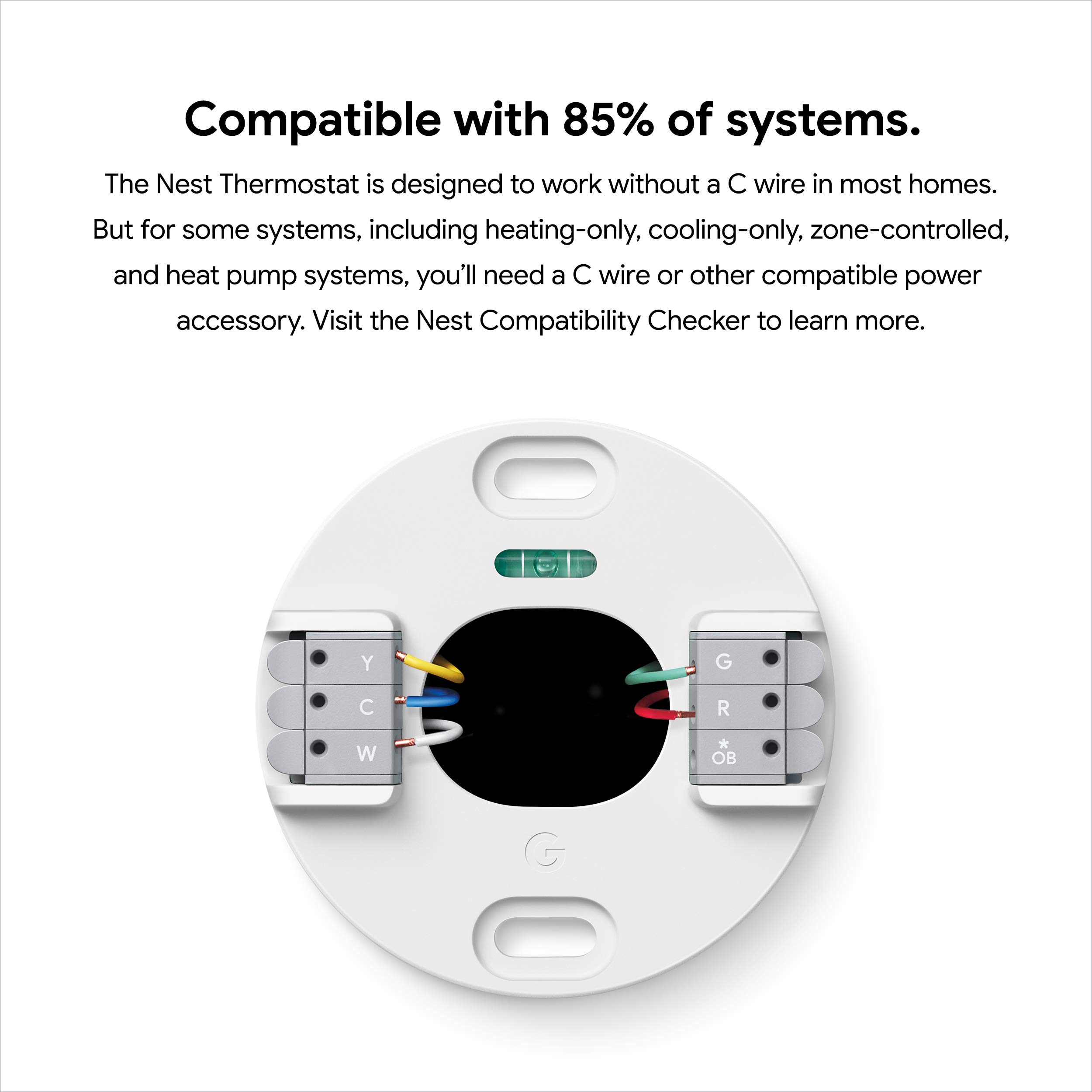 Foto 3 | Termostato Inteligente Google Nest Programable Wifi Color Arena - Venta Internacional.