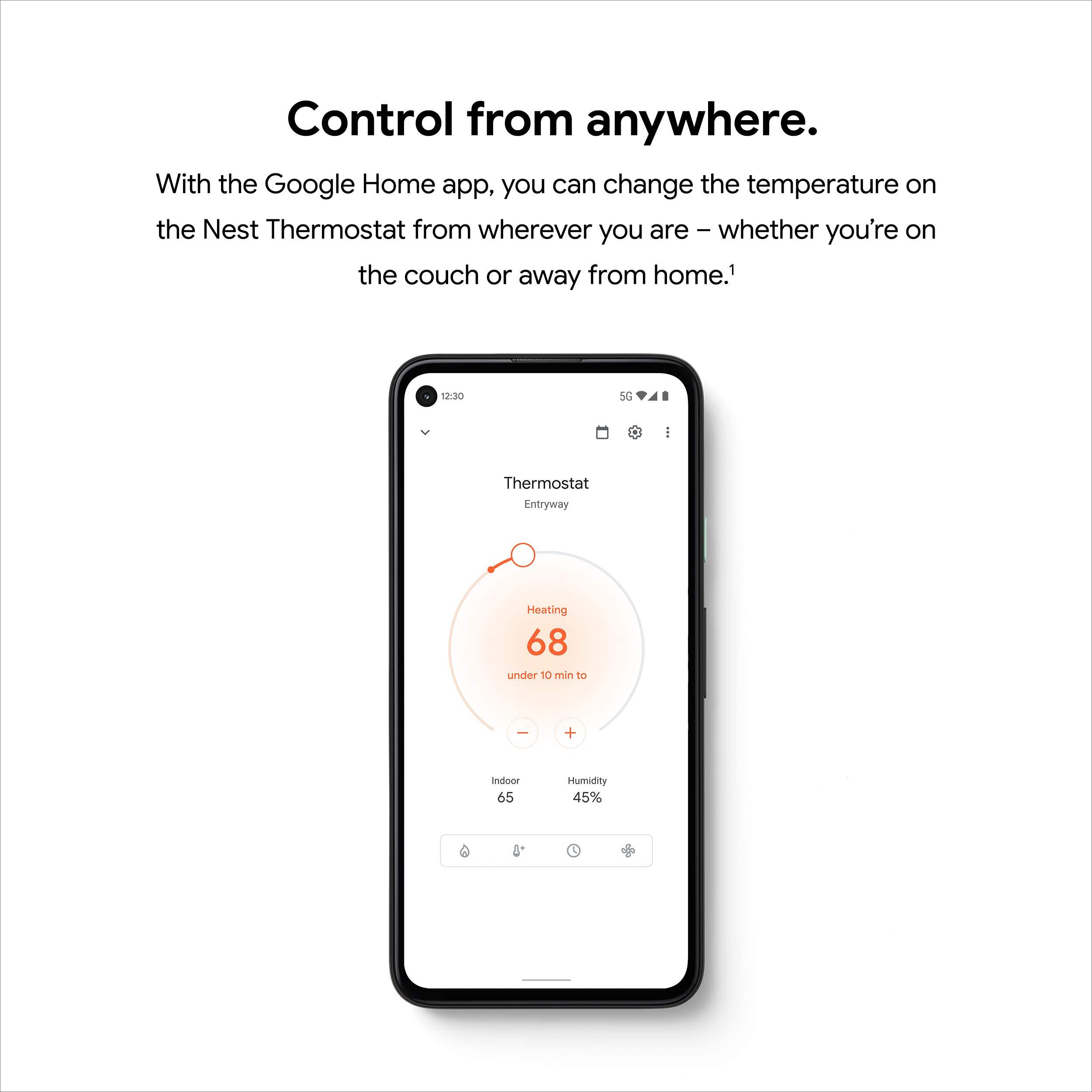 Foto 6 pulgar | Termostato Inteligente Google Nest Programable Wifi Color Arena - Venta Internacional.