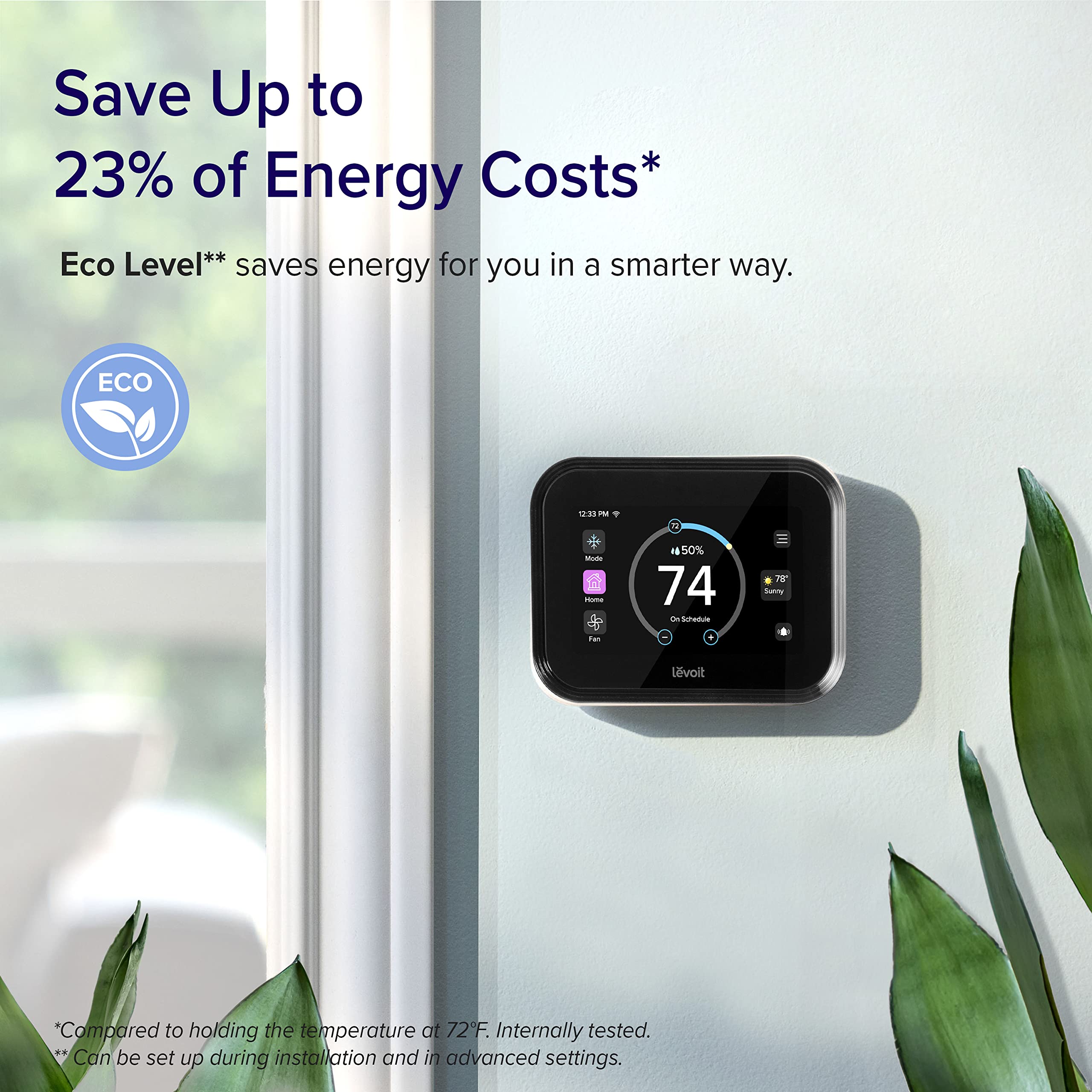 Foto 6 pulgar | Termostato Inteligente Levoit Aura 400s Wifi Programable Blanco - Venta Internacional.