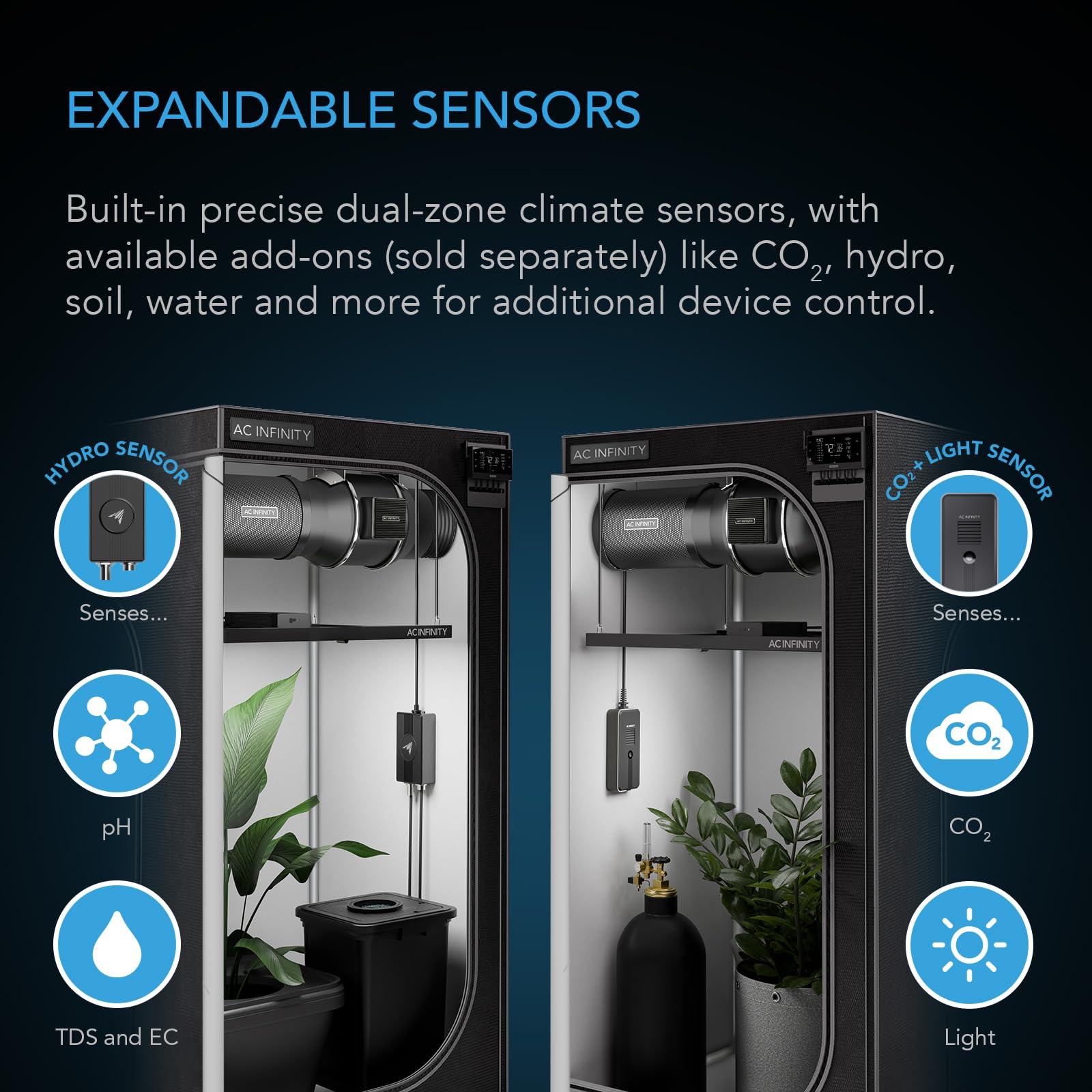 Foto 6 pulgar | Controlador Ambiental Ac Infinity Ai+ Con Aplicación Wifi - Venta Internacional.