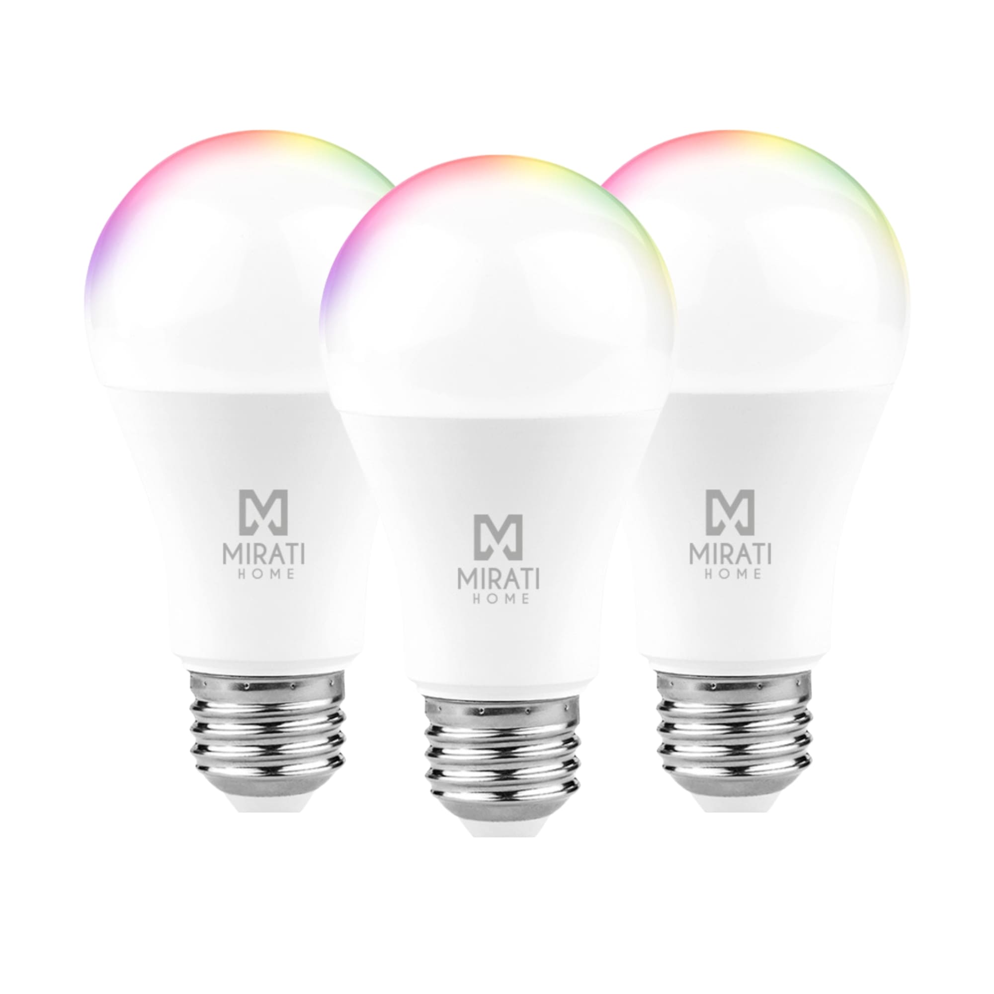 Focos Led Mirati Mfw1 Inteligentes 5 Piezas