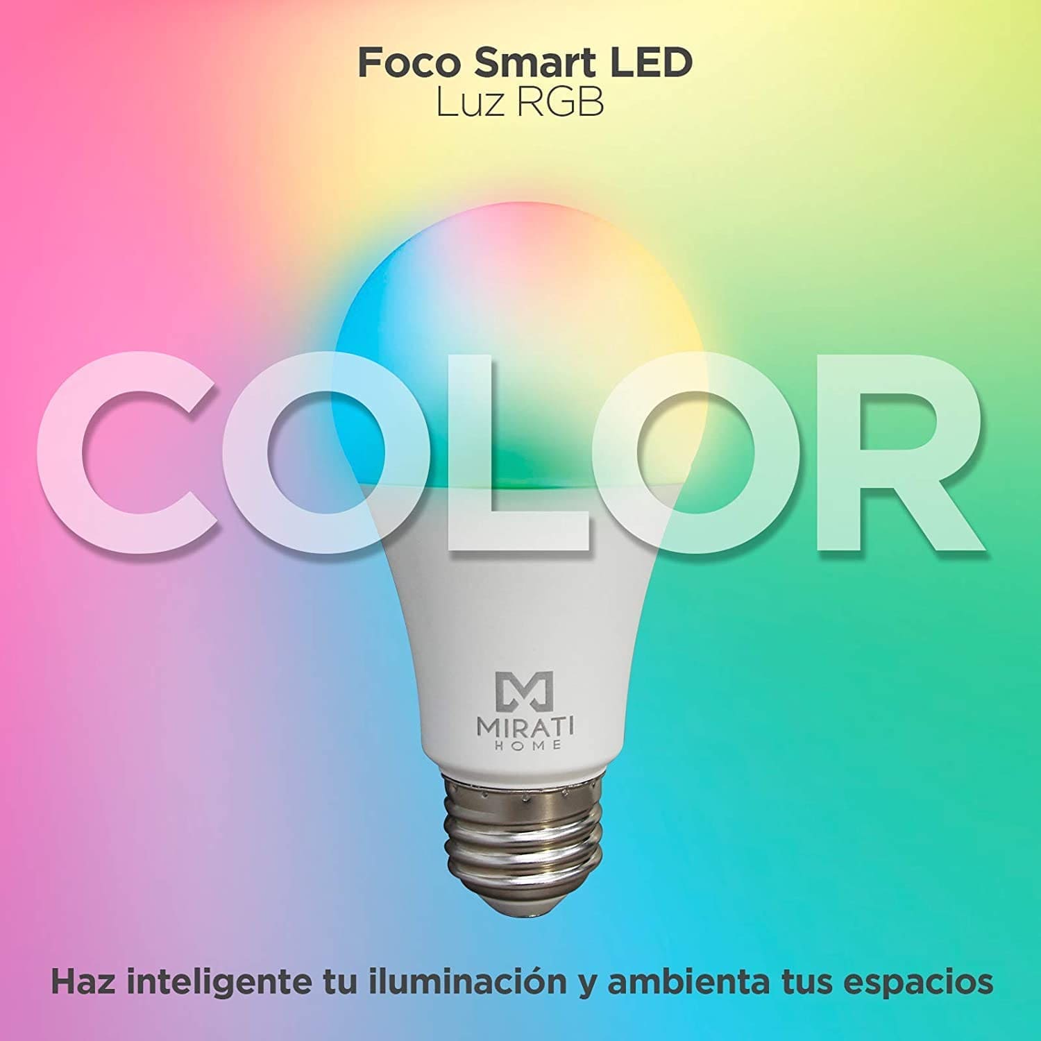 Foto 2 | Focos Led Mirati Mfw1 Inteligentes 5 Piezas