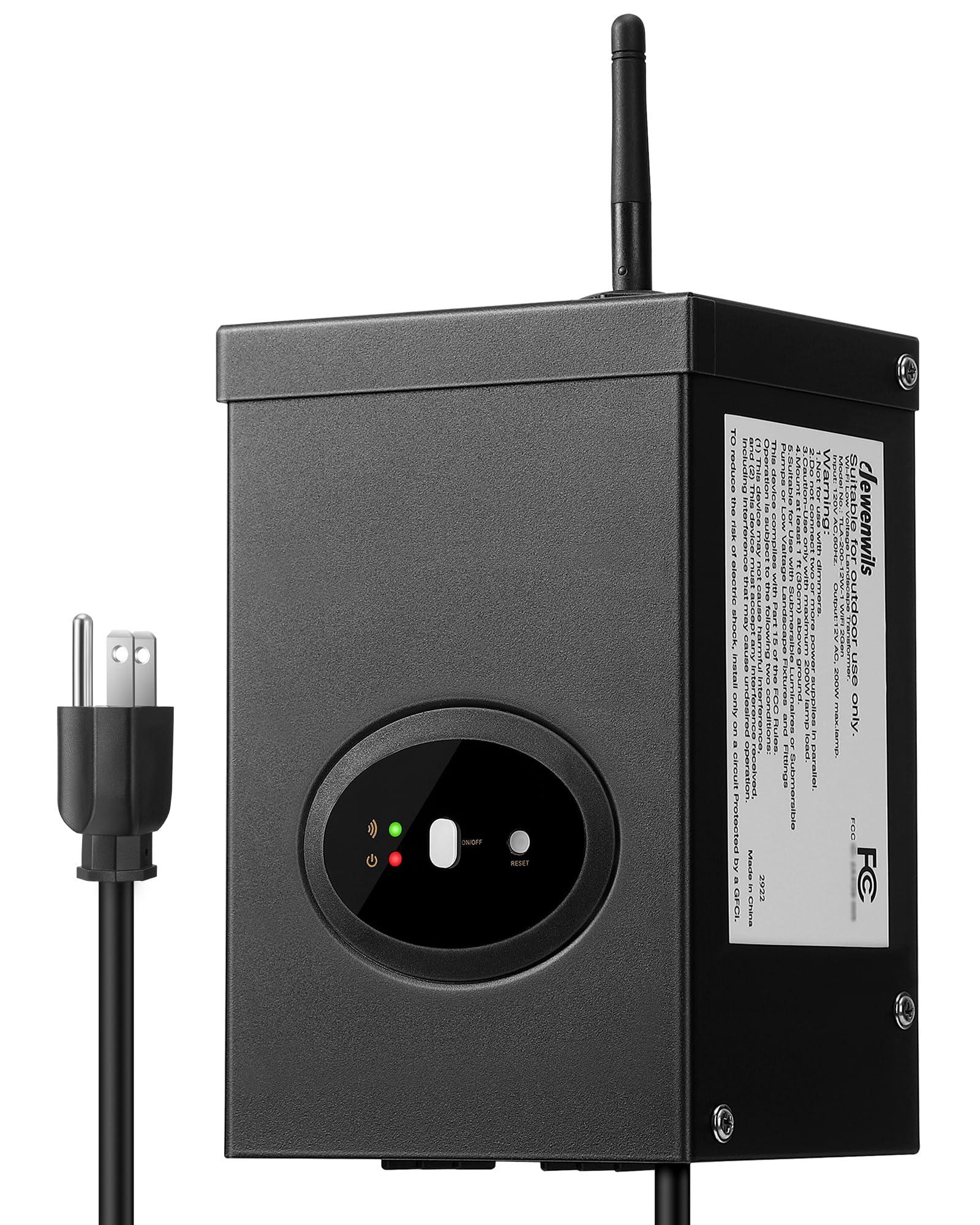 Transformador Inteligente De Baja Tensión Dewenwils 300w Para Luces Led - Venta Internacional.