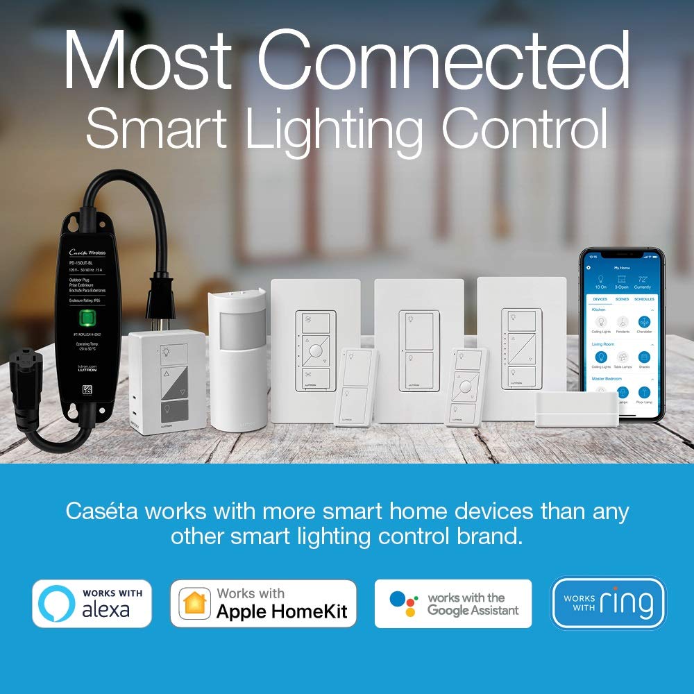 Foto 2 | Smart Hub Lutron Caseta Smart Lighting Con Capacidad Para 75 Dispositivos - Venta Internacional.