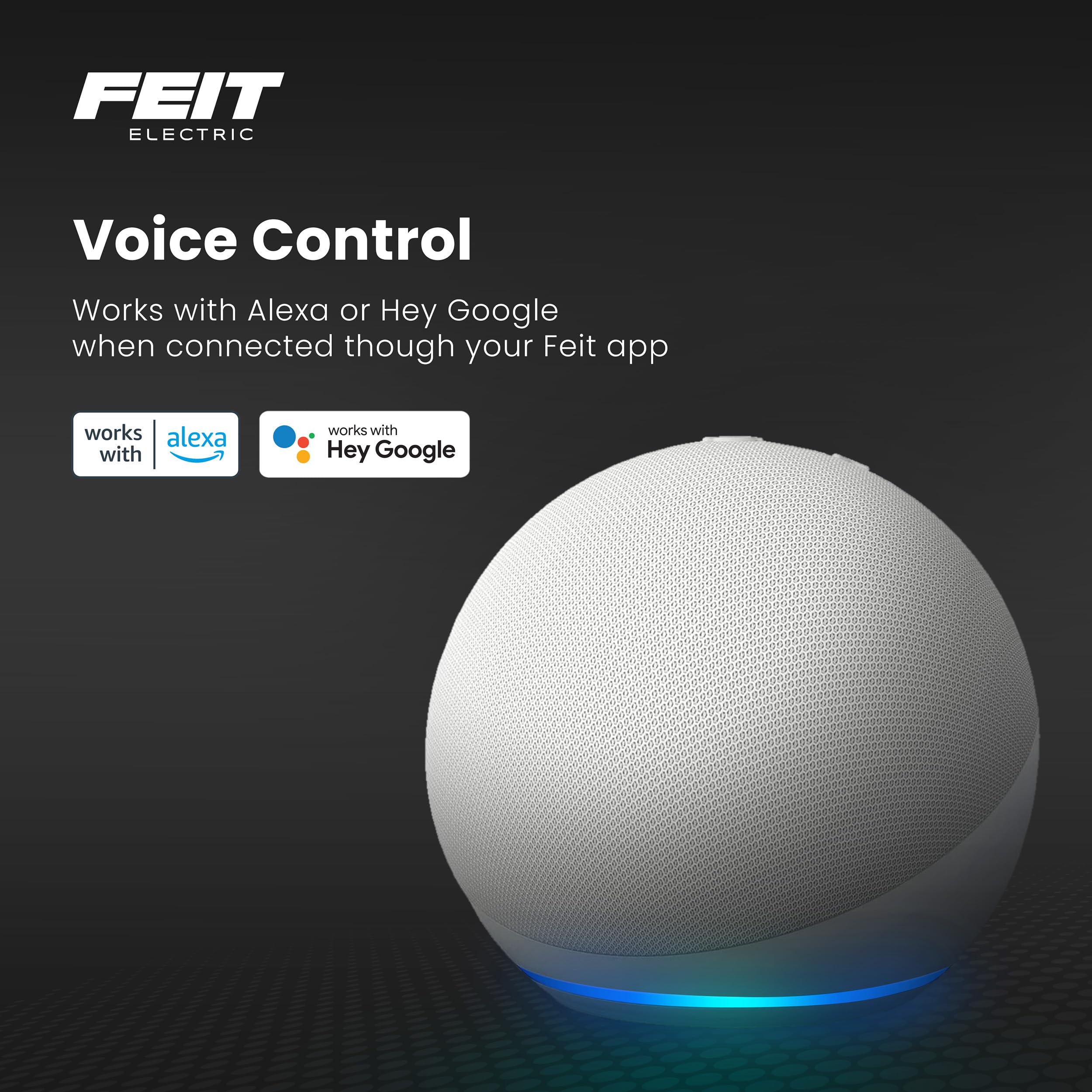 Foto 4 | Bombilla Smart Flood Feit Electric Br30 8 W Rgbw  Paquete De 1 Unidad - Venta Internacional.