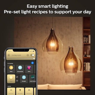 Foto 5 | Bombilla Led Philips Hue Smart White Ambiance 75 W A19 Paquete De 1 Unidad - Venta Internacional.
