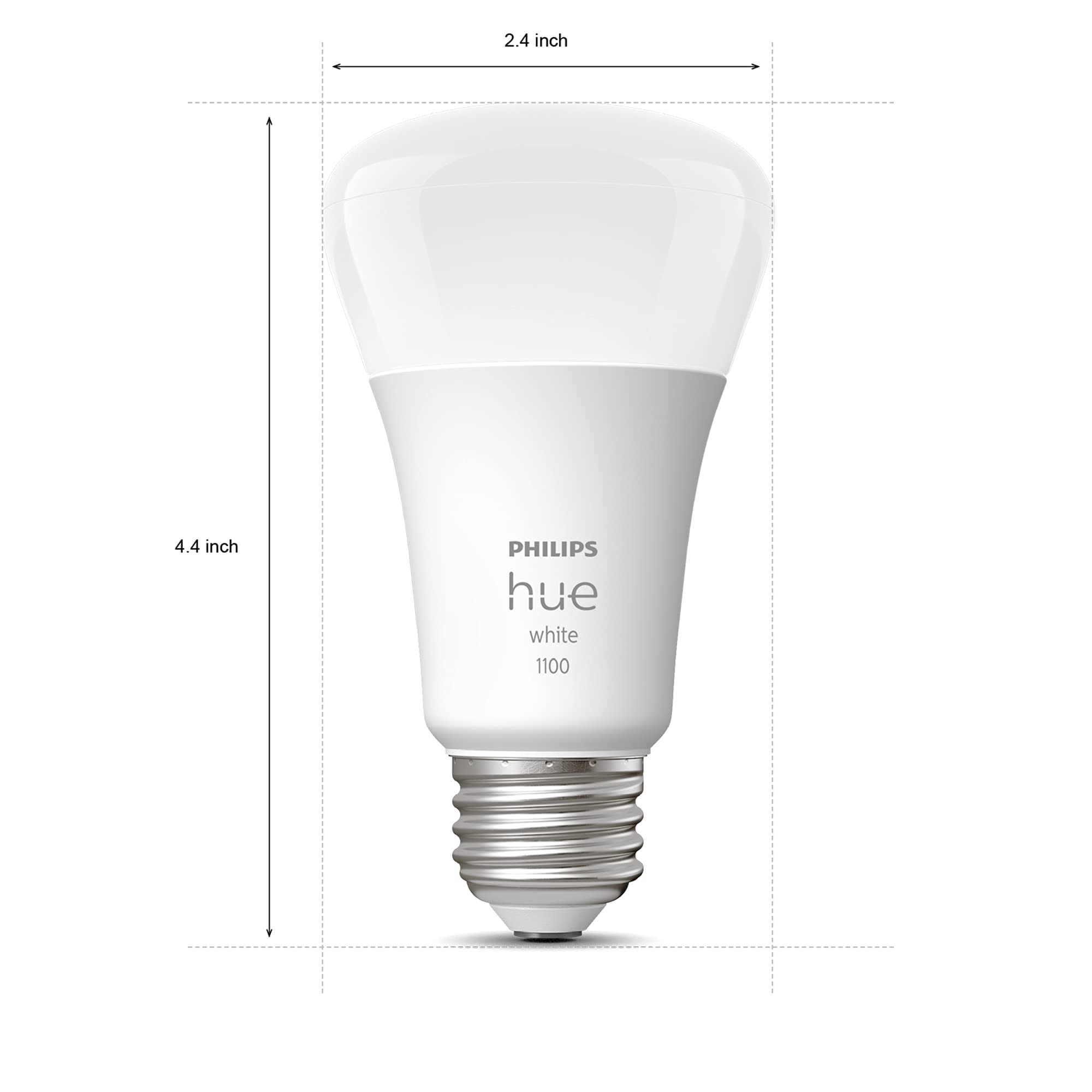 Foto 7 | Kit Básico De Bombillas Led Philips Hue A19 75 W Con Puente - Venta Internacional.