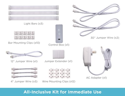 Foto 7 | El Kit Inteligente De Iluminación Para Debajo Del Armario Black+decker Funciona Con Alexa - Venta Internacional.