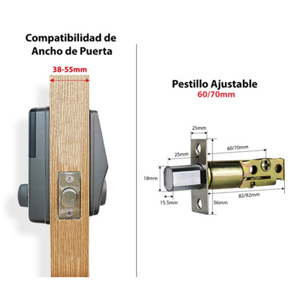 Foto 5 pulgar | Cerradura Inteligente Elegate con Bluetooth 5.0 A220