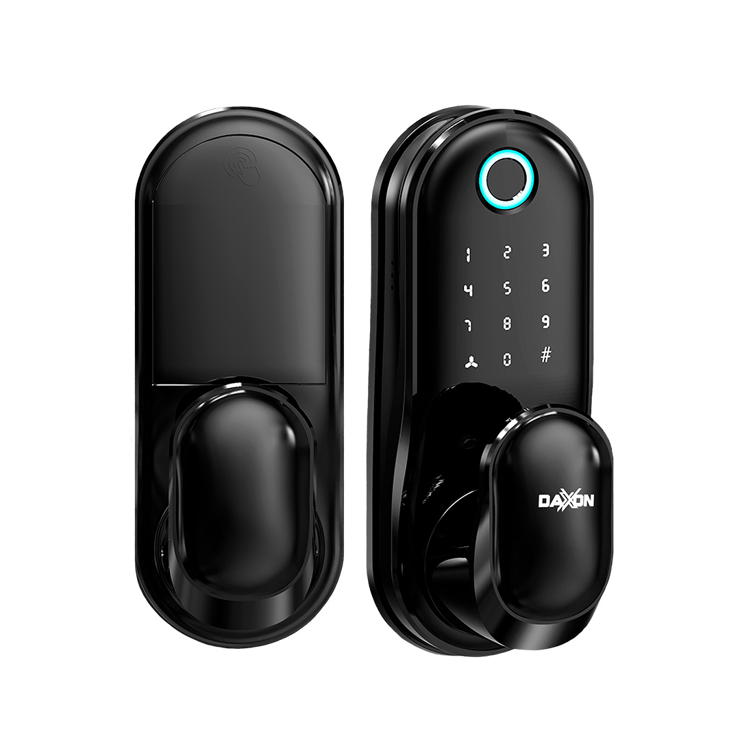 Foto 2 pulgar | Cerradura Inteligente Electrónica Daxxon C90 color Negro Dual Wifi