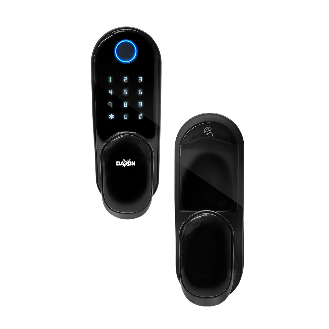 Foto 3 pulgar | Cerradura Inteligente Electrónica Daxxon C90 color Negro Dual Wifi