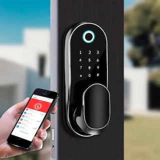 Foto 5 | Cerradura Inteligente Electrónica Daxxon C90 color Negro Dual Wifi