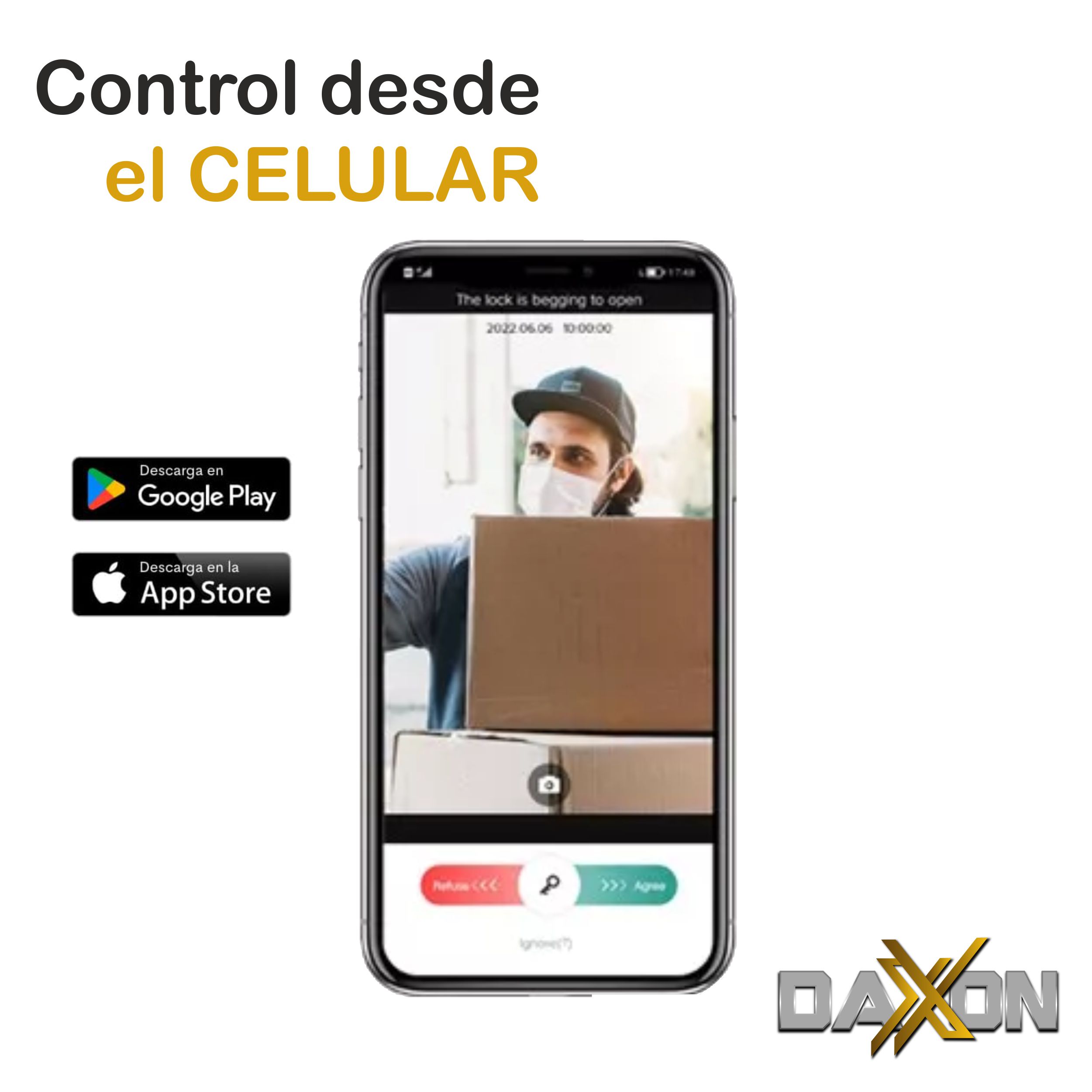 Foto 6 | Cerradura Inteligente Electrónica Daxxon Pm100 Max Pro