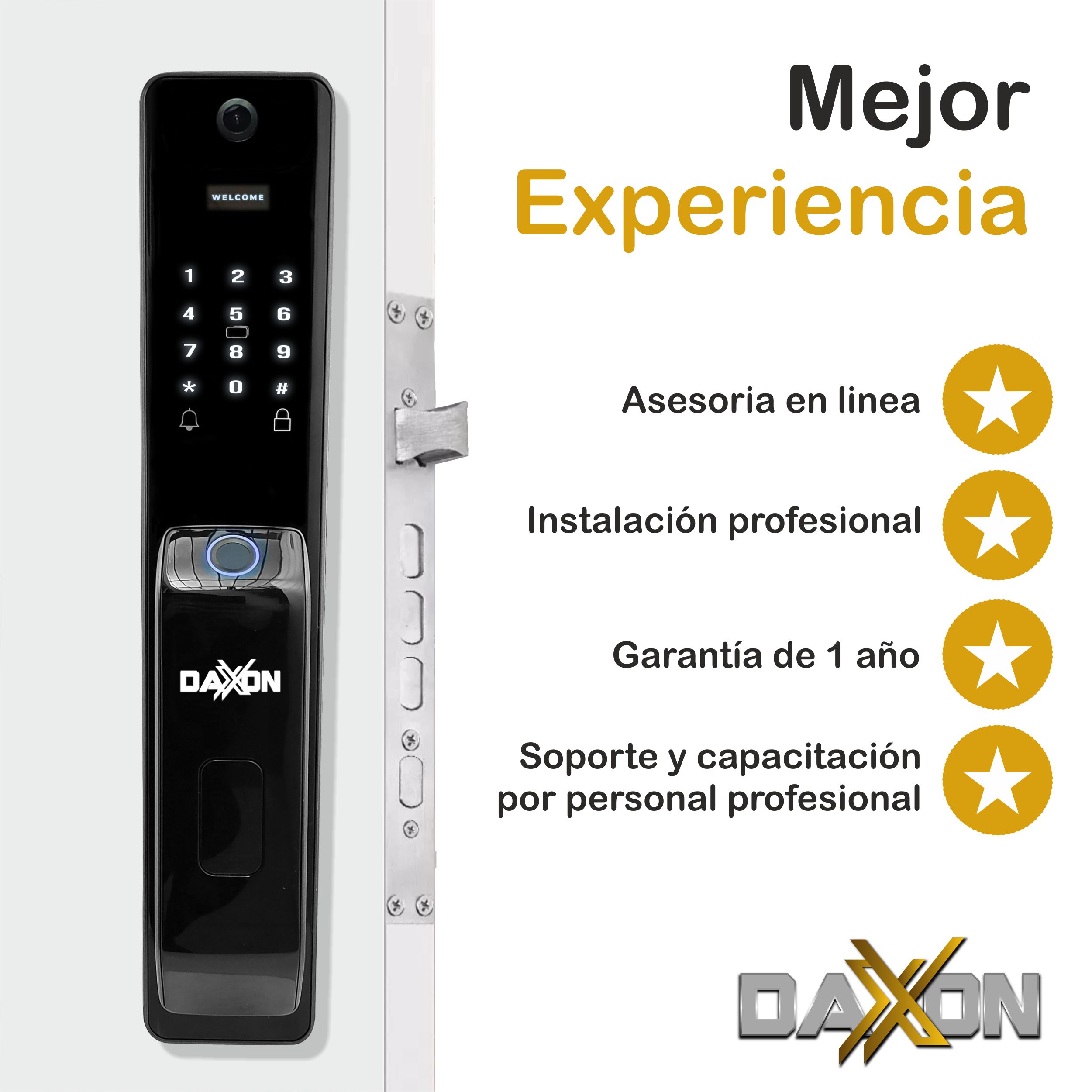Foto 5 | Cerradura Electrónica Daxxon P500 Cam