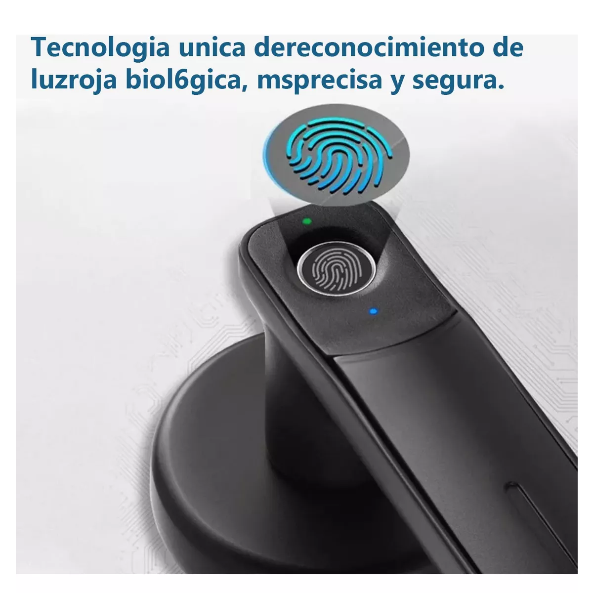 Foto 6 pulgar | Cerradura Electrónica Inteligentes de Huella con Manija Eo Safe Imports Esi-8943 Negro