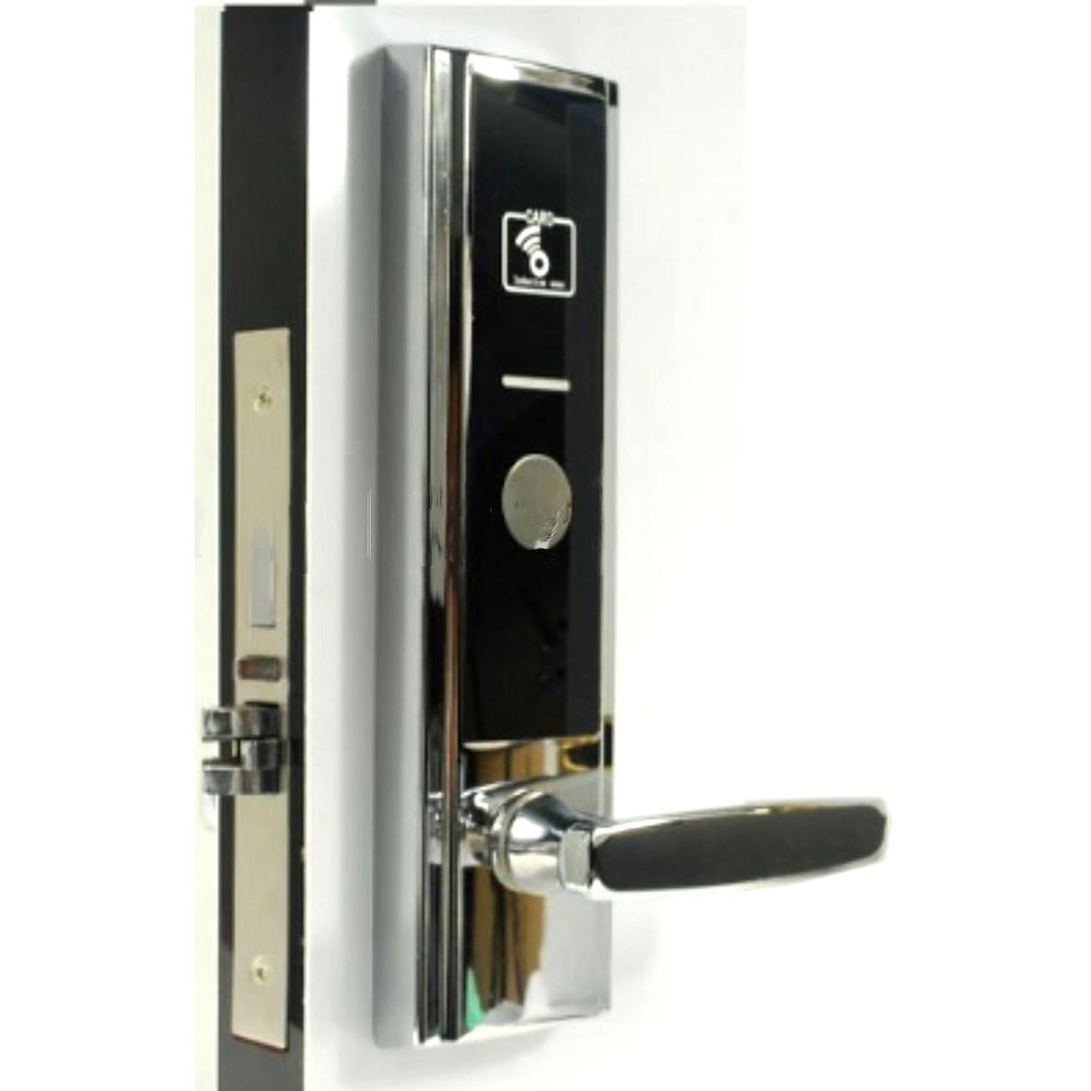 Foto 4 pulgar | Manija Electrónica De Seguridad Ventdepot Mxwsl-001 1 Pieza Plata