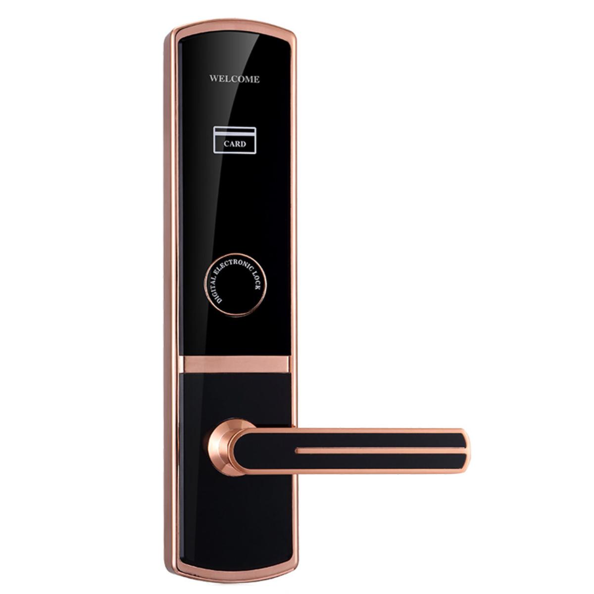 Manija Electrónica Nfc Ventdepot Mxsyk-003 1 Pieza Oro Rojo