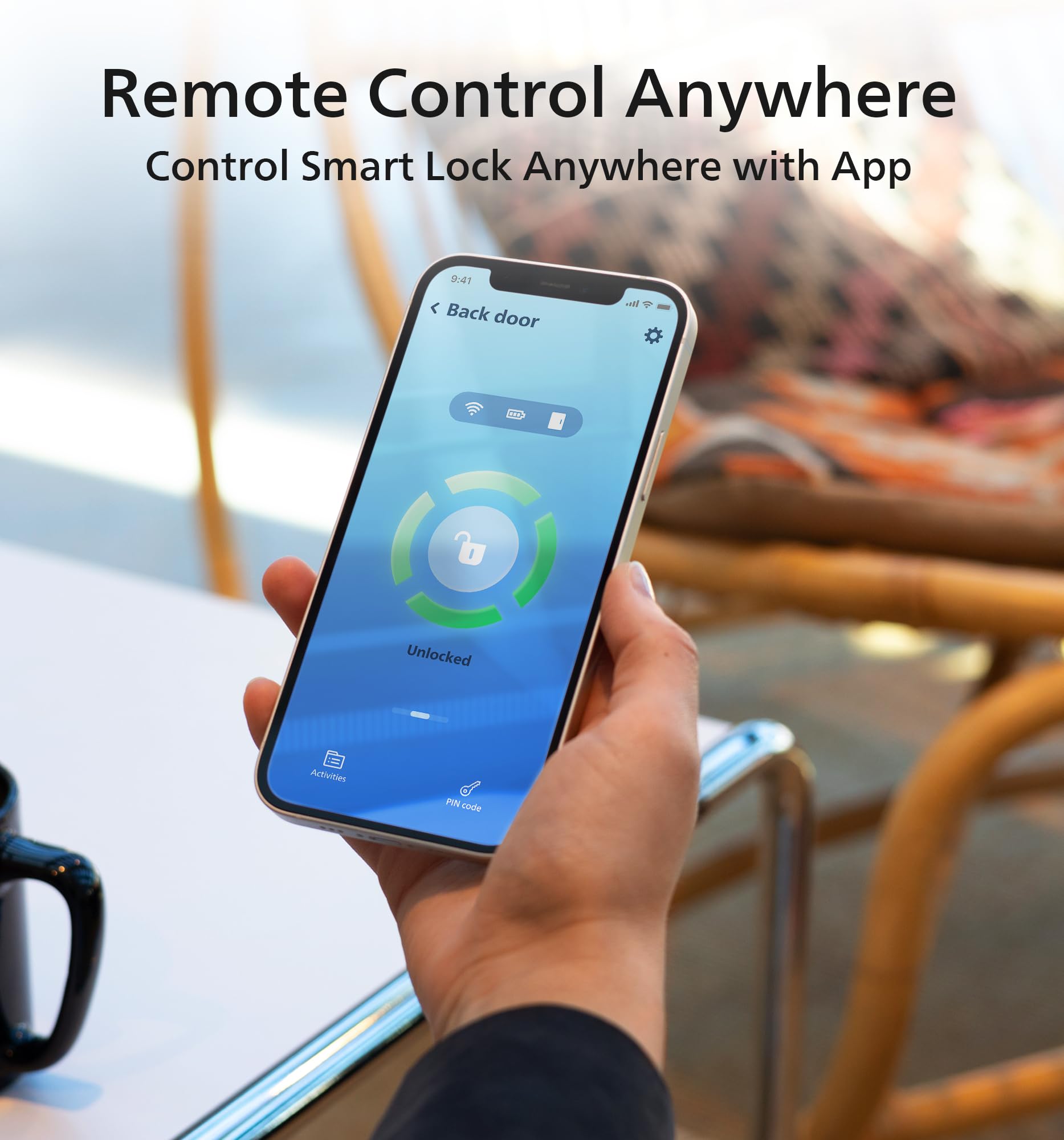 Foto 5 pulgar | Puerta De Enlace Wi-fi Philips Deadbolt Con Control Remoto De Entrada Sin Llave - Venta Internacional.