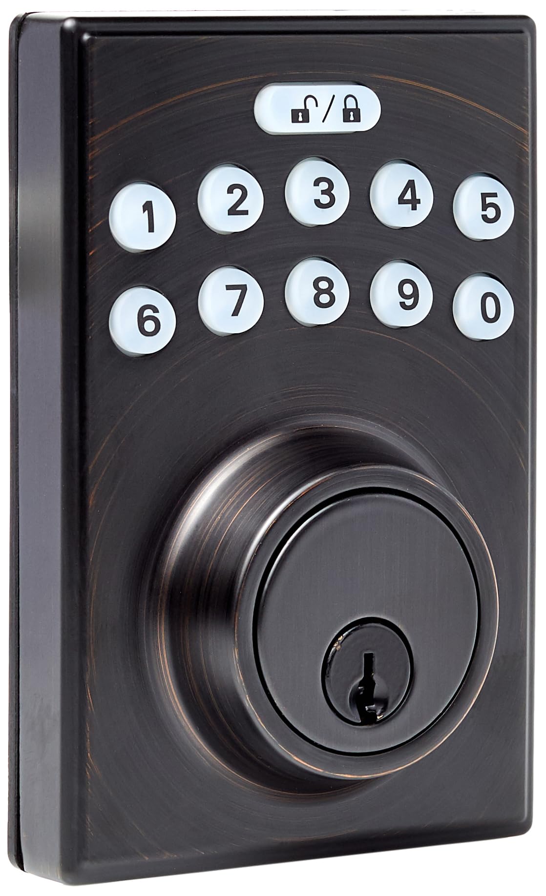 Cerradura con Botones Amazon Basics para Puerta-Venta Internacional