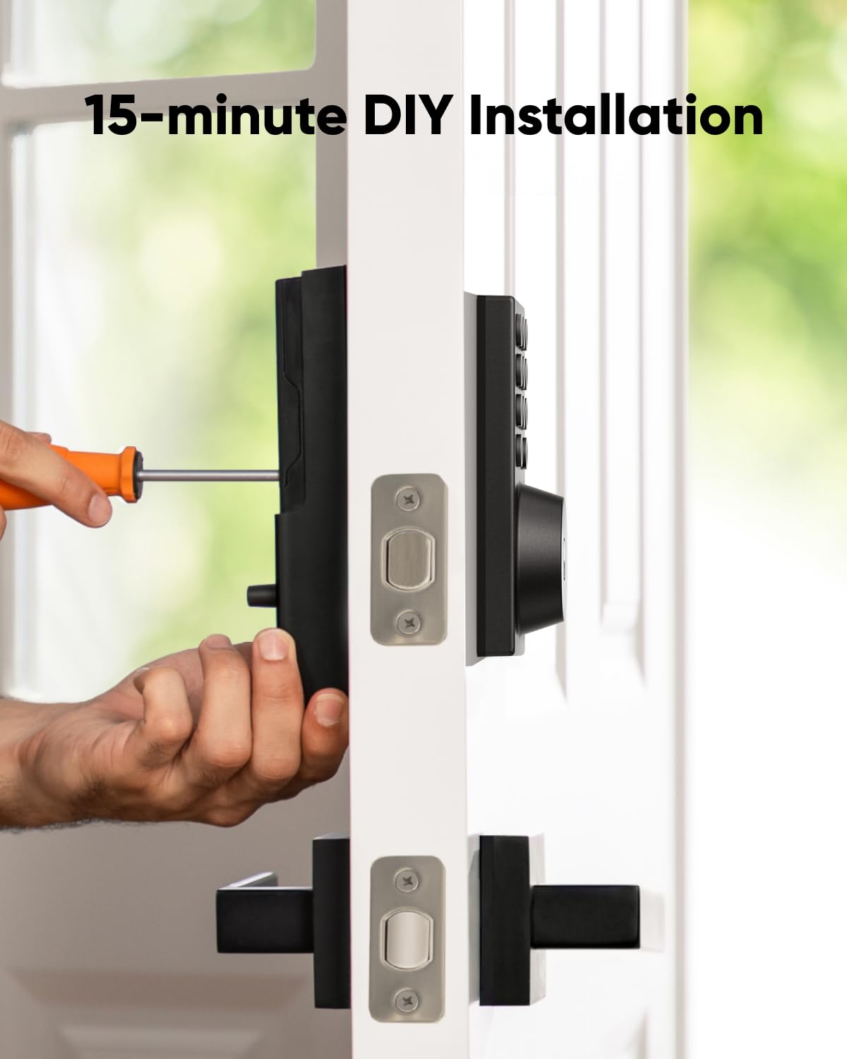 Foto 5 | Cerrojo Wifi Smart Lock Eufy Security C30 Con Entrada Sin Llave - Venta Internacional.