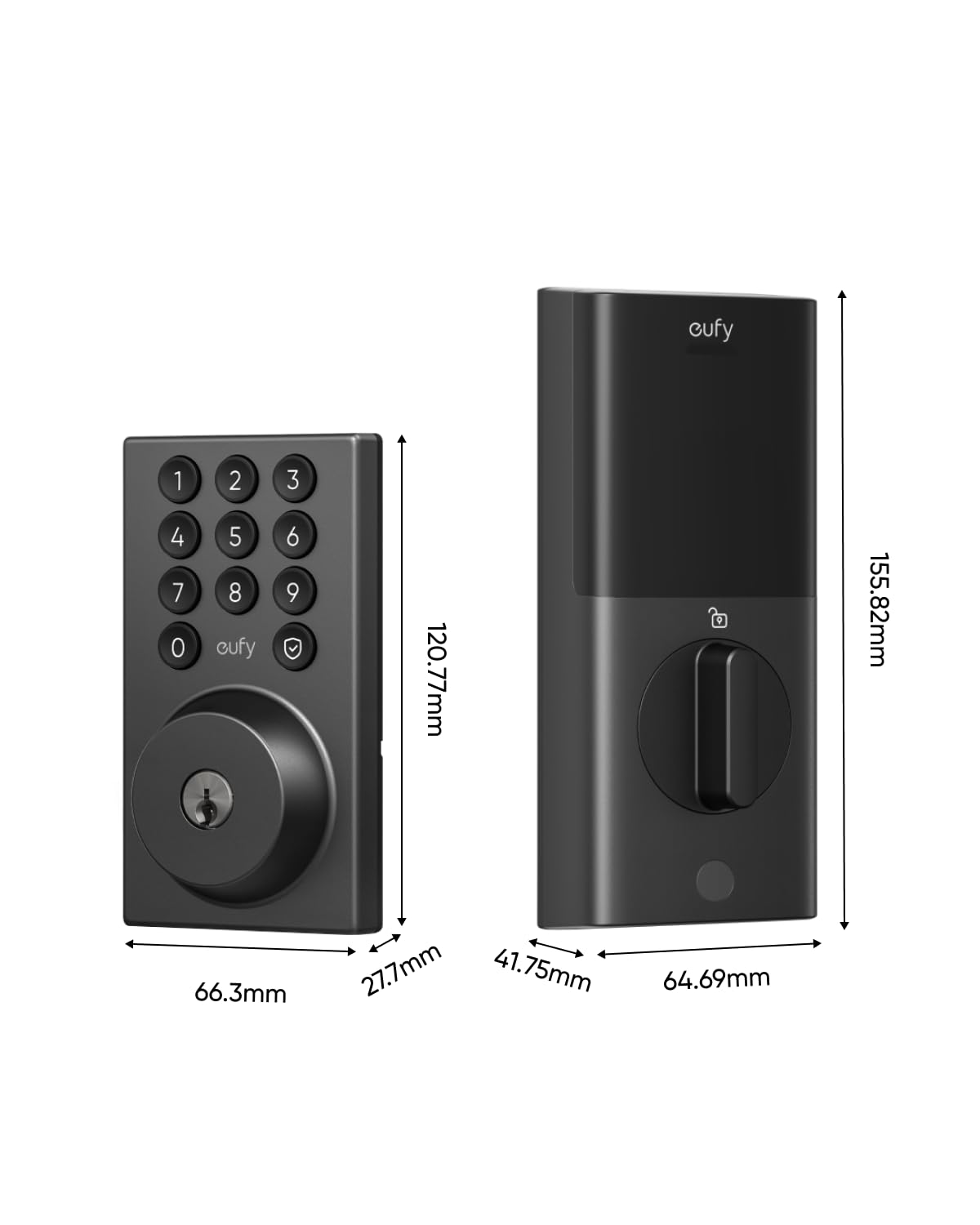 Foto 7 | Cerrojo Wifi Smart Lock Eufy Security C30 Con Entrada Sin Llave - Venta Internacional.