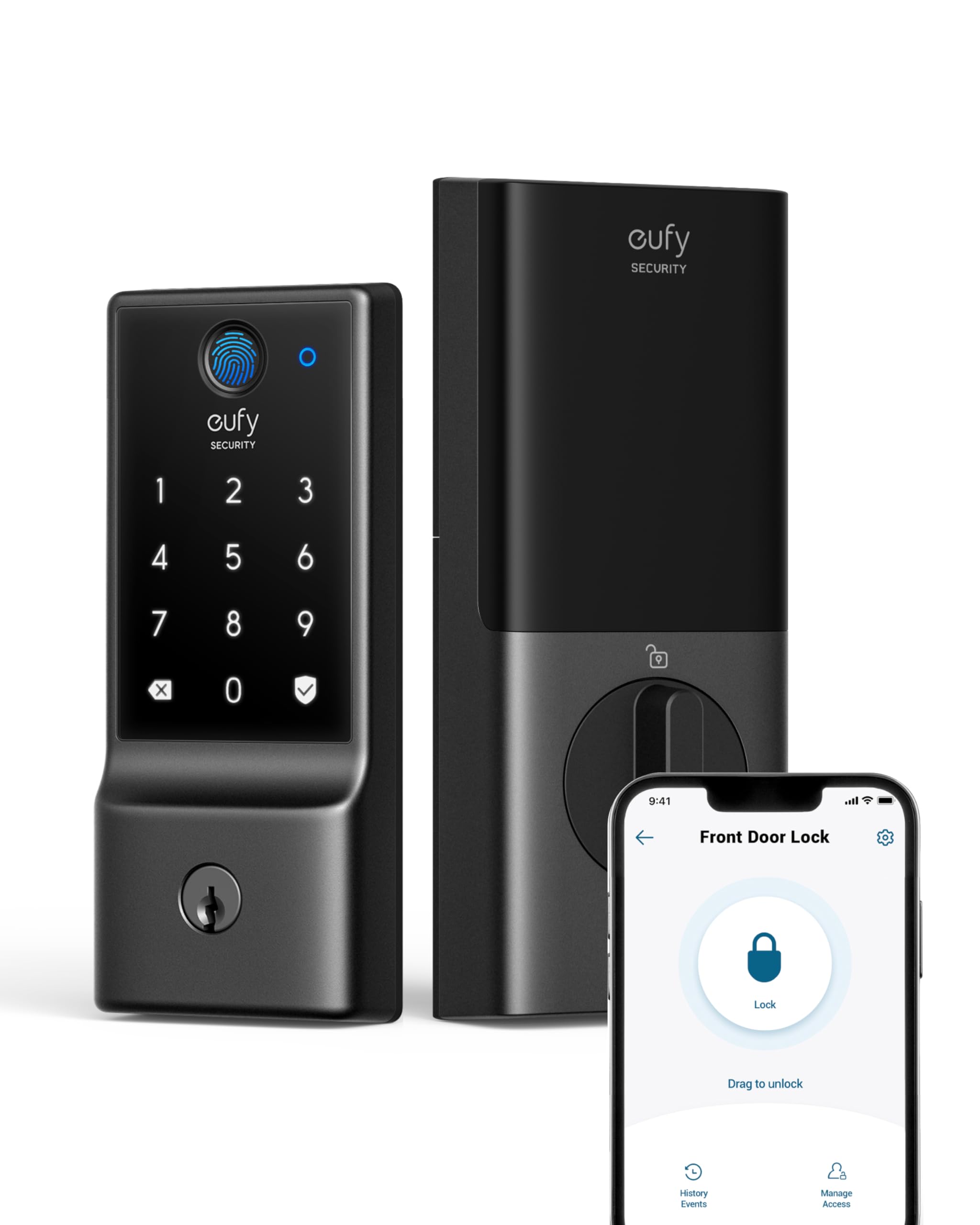 Foto 2 pulgar | Entrada Sin Llave Con Huella Digital Smart Lock Eufy Security C220 - Venta Internacional.