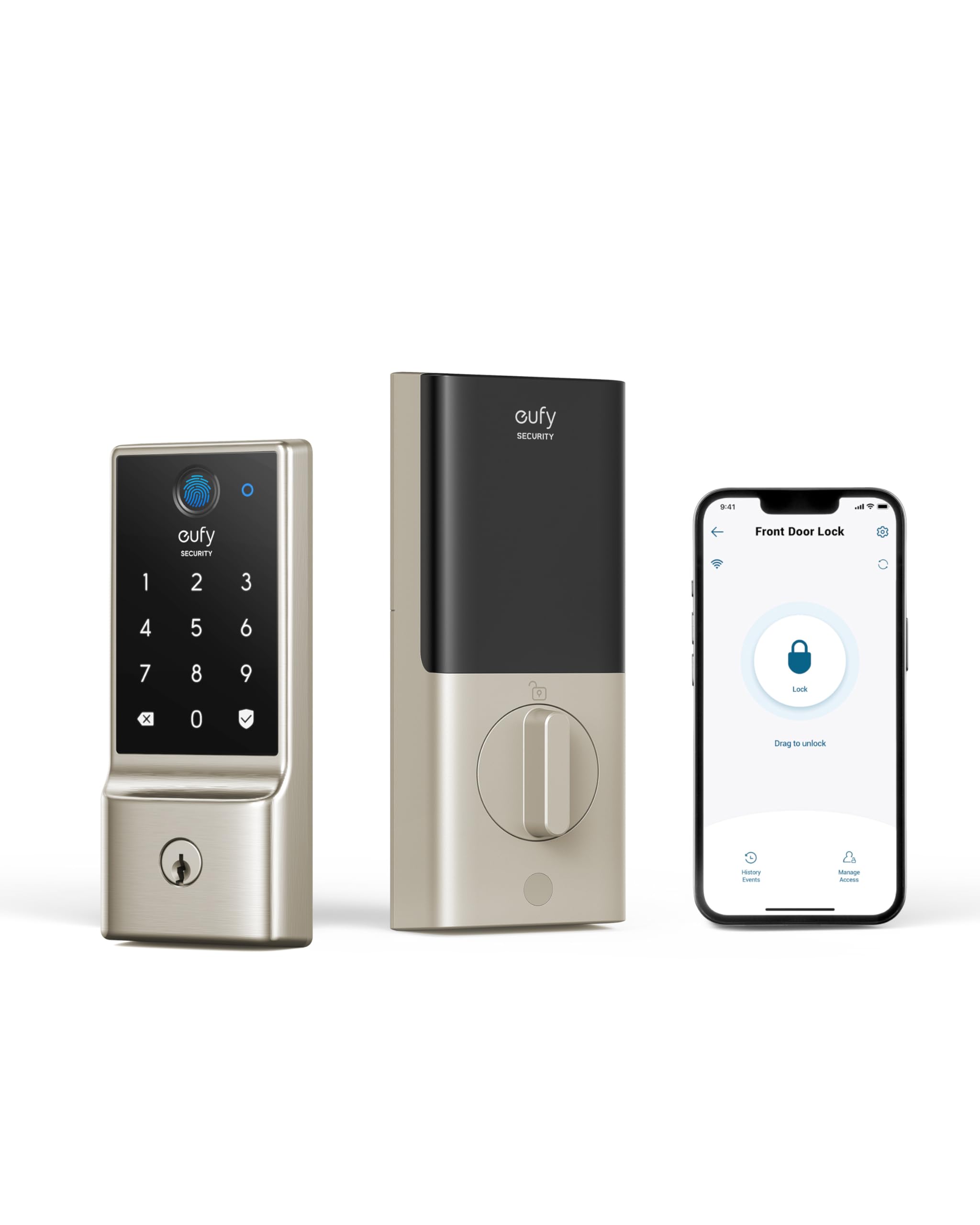 Foto 2 pulgar | Entrada Sin Llave Con Huella Digital Smart Lock Eufy Security C220 - Venta Internacional.