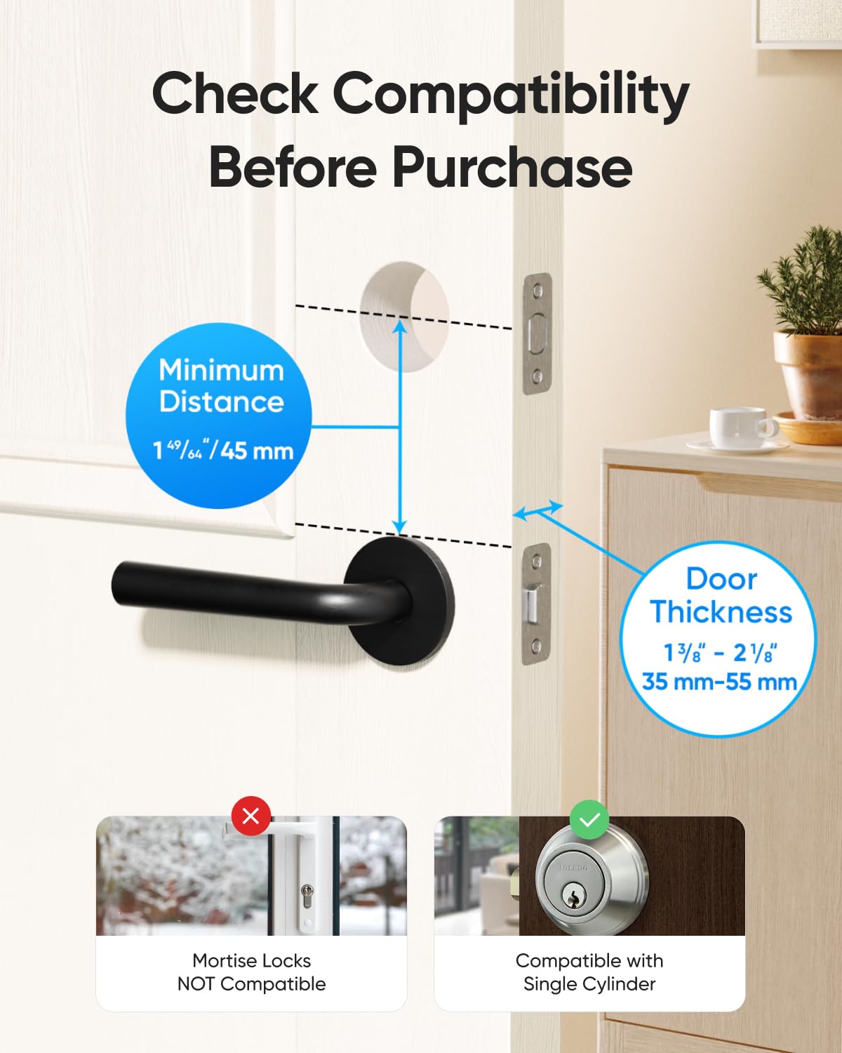 Foto 5 pulgar | Entrada Sin Llave Con Huella Digital Smart Lock Eufy Security C220 - Venta Internacional.