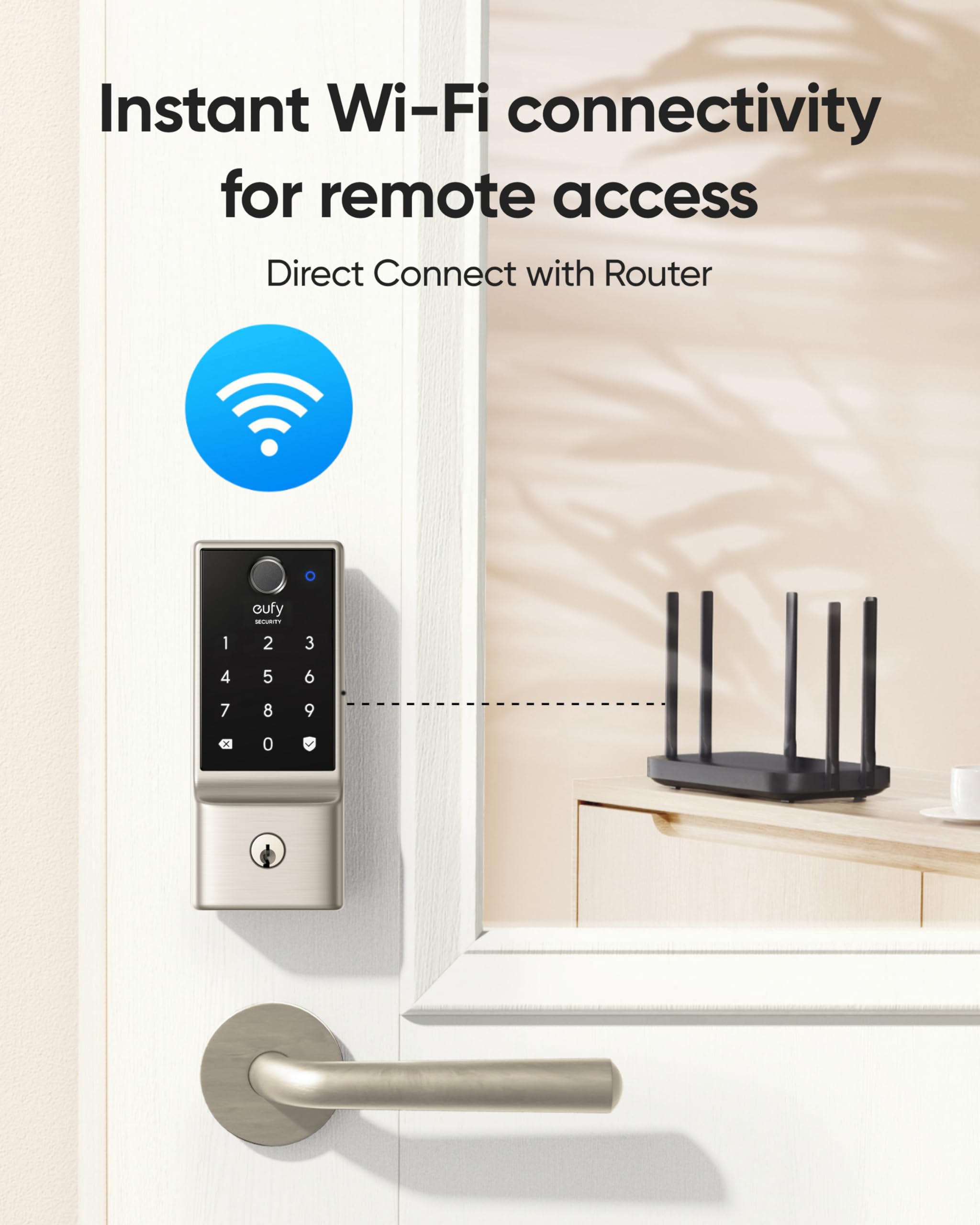 Foto 6 pulgar | Entrada Sin Llave Con Huella Digital Smart Lock Eufy Security C220 - Venta Internacional.
