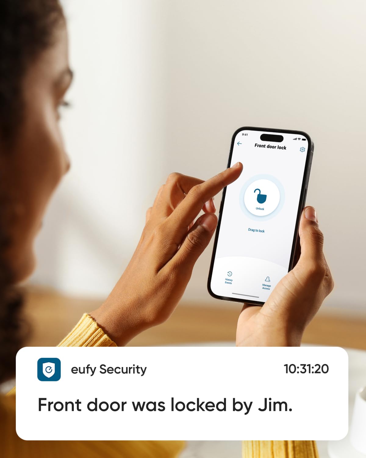 Foto 7 pulgar | Entrada Sin Llave Con Huella Digital Smart Lock Eufy Security C220 - Venta Internacional.